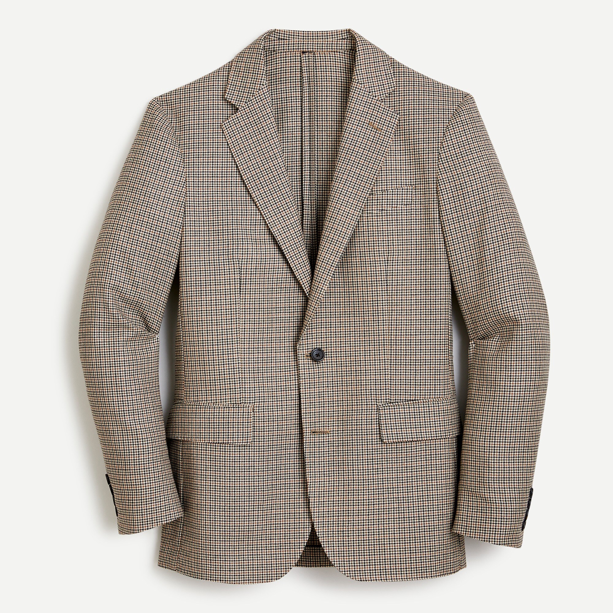 Ludlow Slim-fit unstructured suit jacket in English wool-cotton