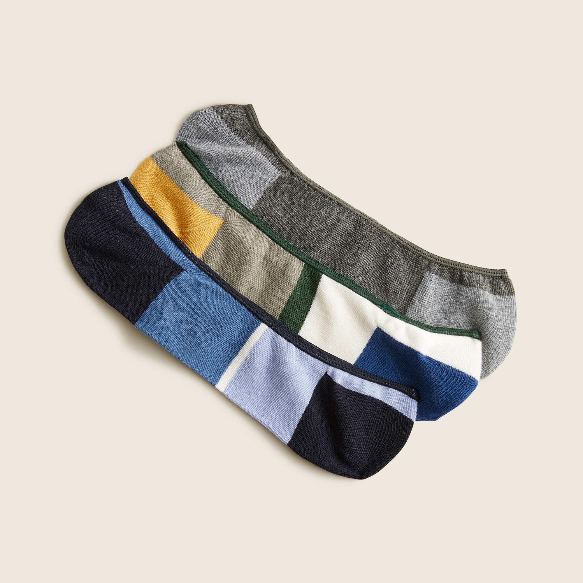 J.Crew Noshow Socks Threepack For Men