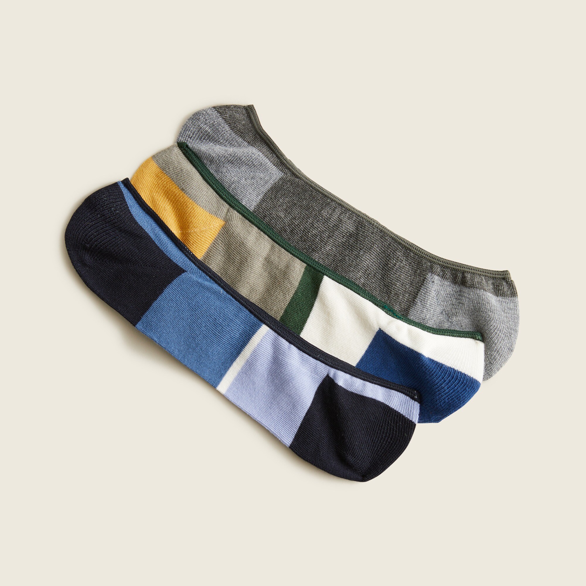 J.Crew No show Socks Three pack For Men