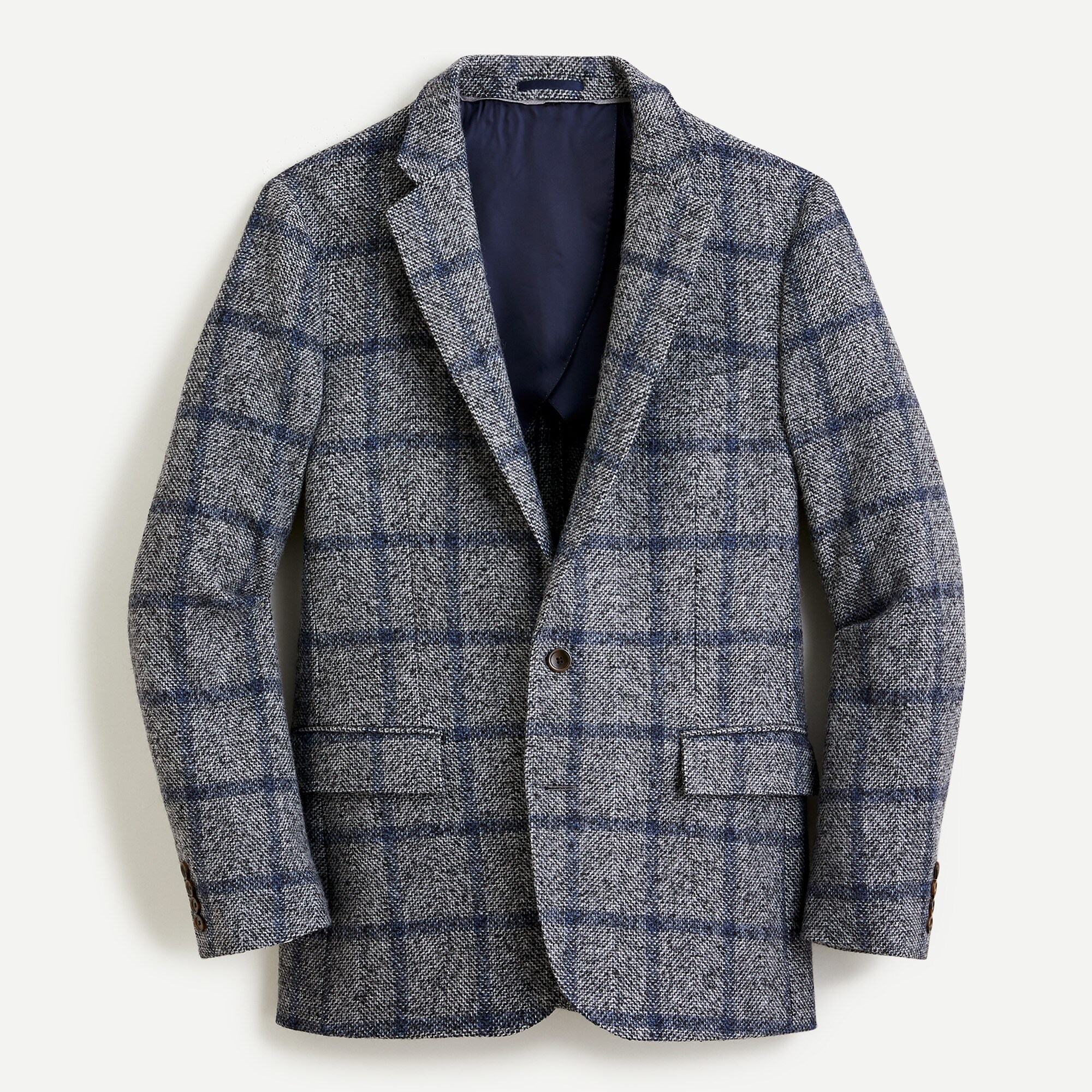 Ludlow Slim-fit unstructured blazer in Italian wool blend