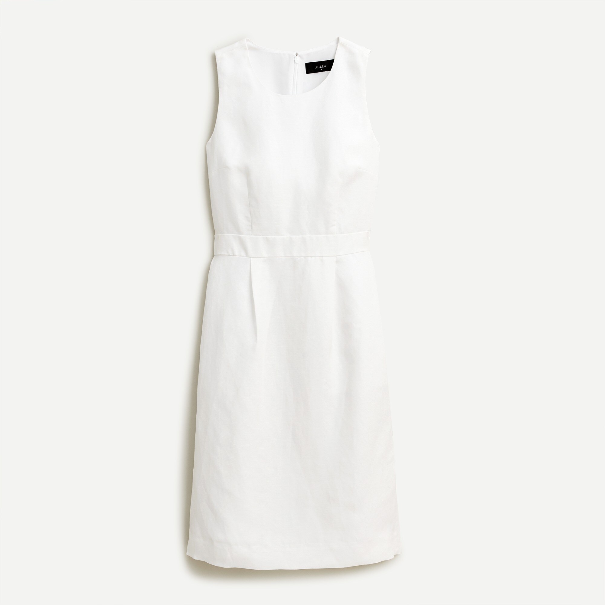 chinese dress ladies White Royal Toscana Linen Dress