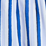 Tiered midi skirt in stripe BLUE MULTI STRIPE j.crew: tiered midi skirt in stripe for women