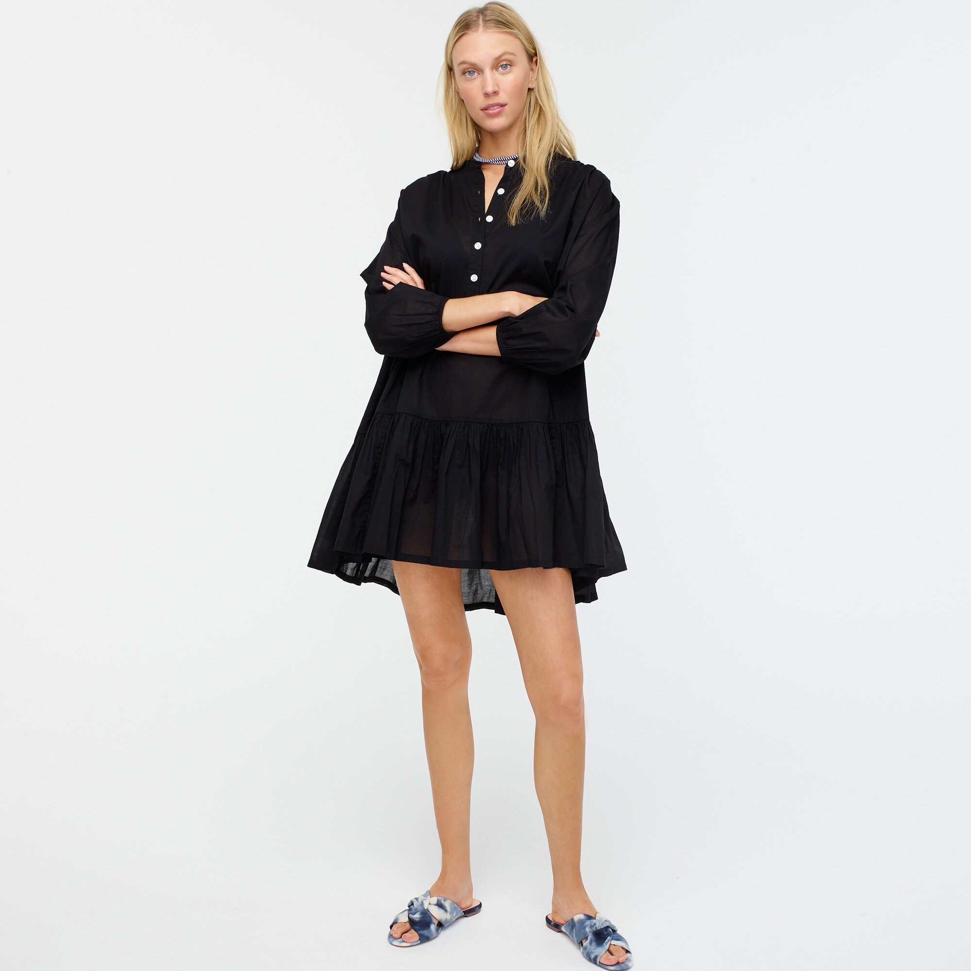 j crew little black dress