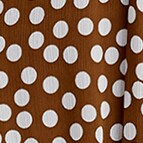 Smocked-waist midi dress in polka dot PECAN IVORY j.crew: smocked-waist midi dress in polka dot for women