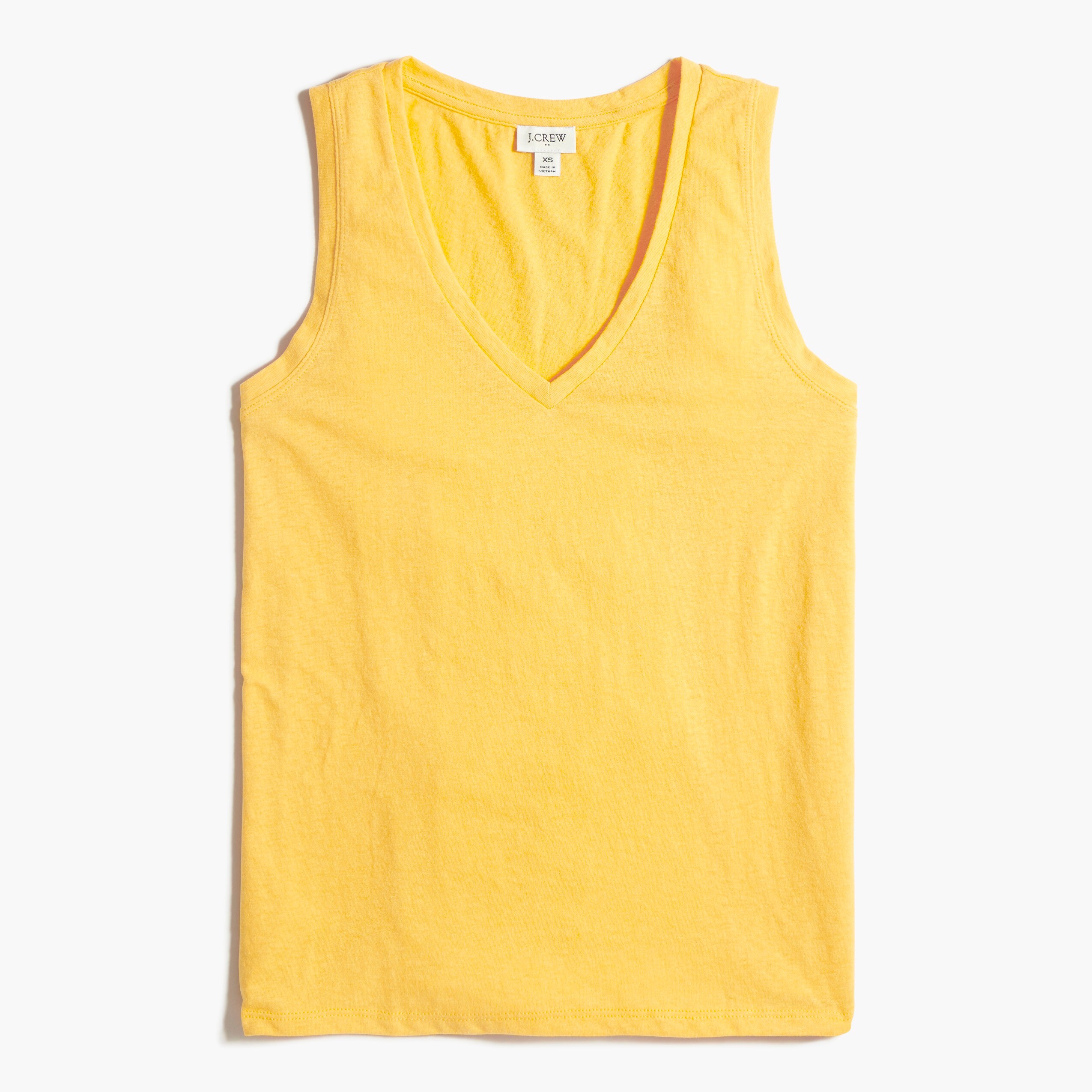 Cotton-blend tank top