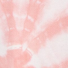 Tie-dyed sweatshirt BEACH PINK factory: tie-dyed sweatshirt for women