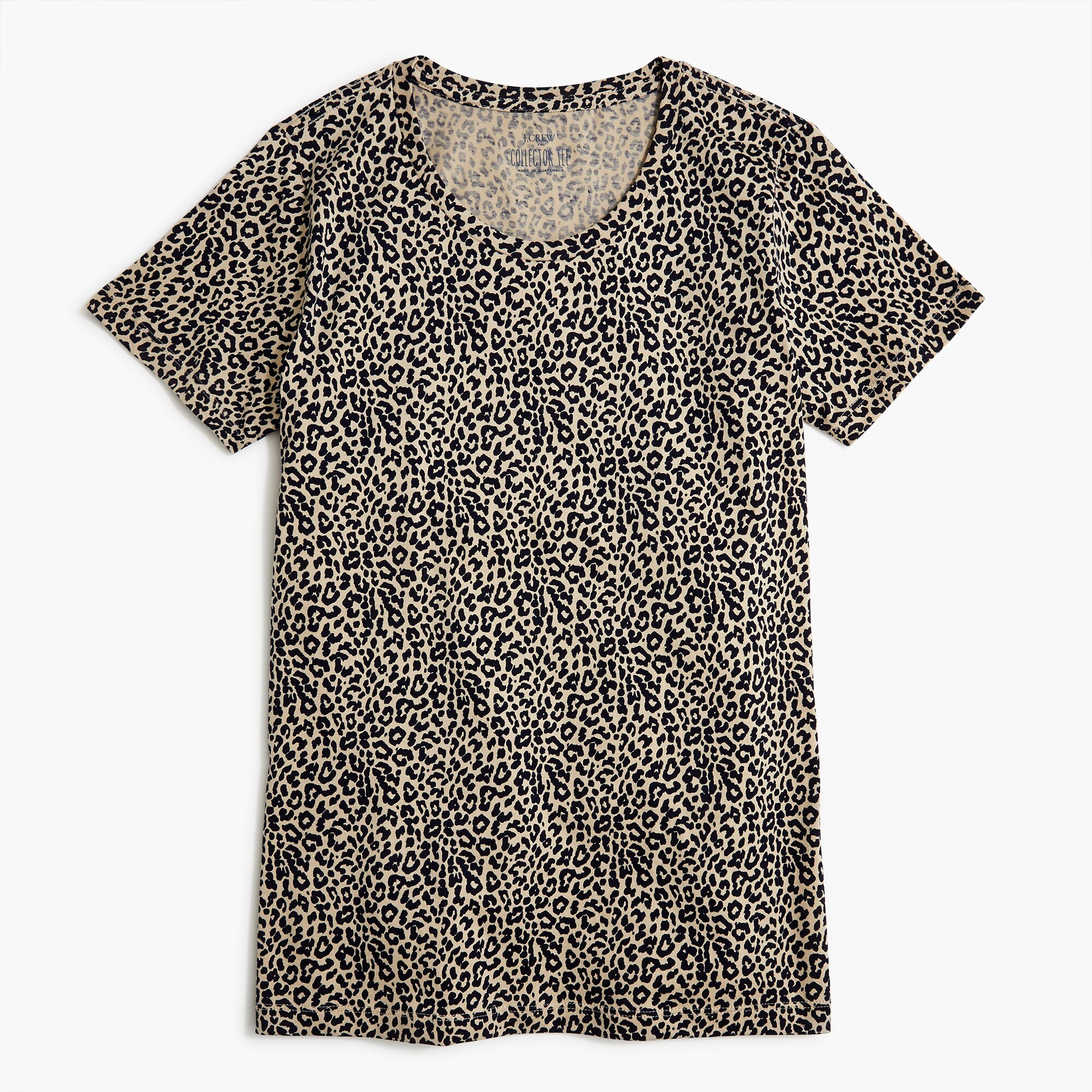 Leopard cotton tee