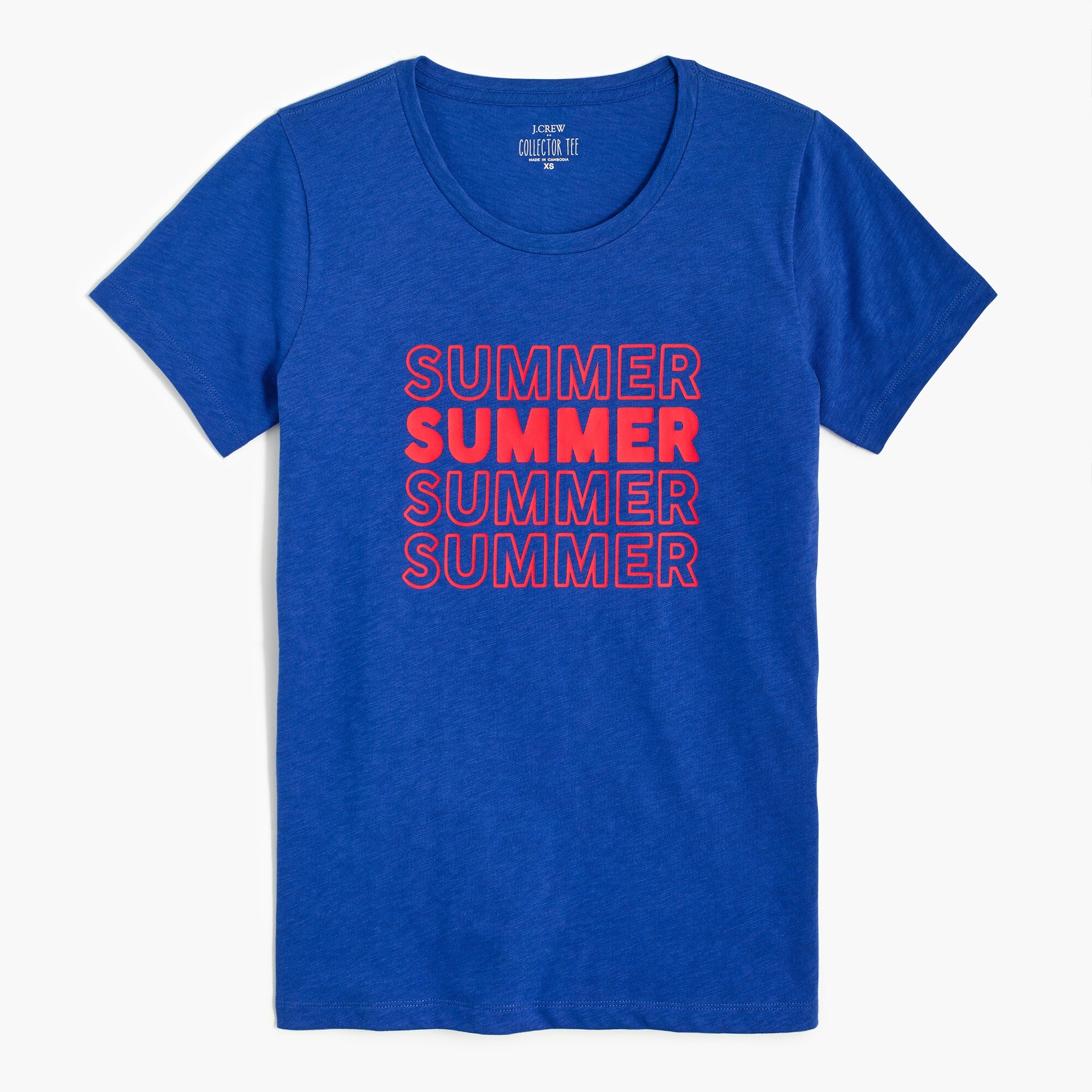summer graphic tee for women