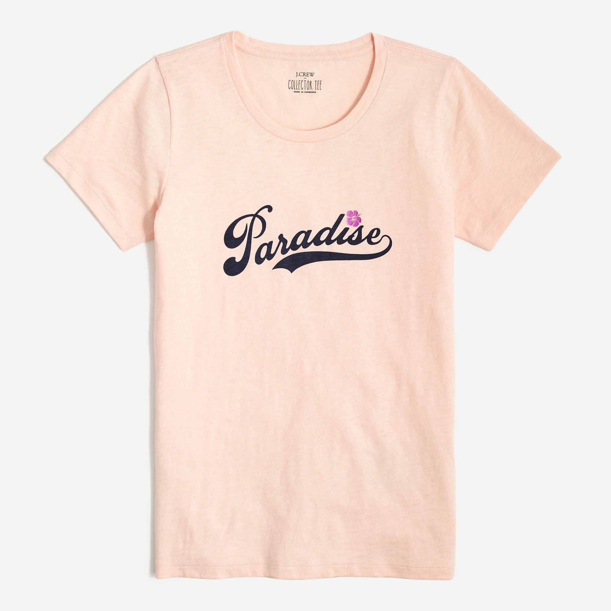 paradise graphic tee for women