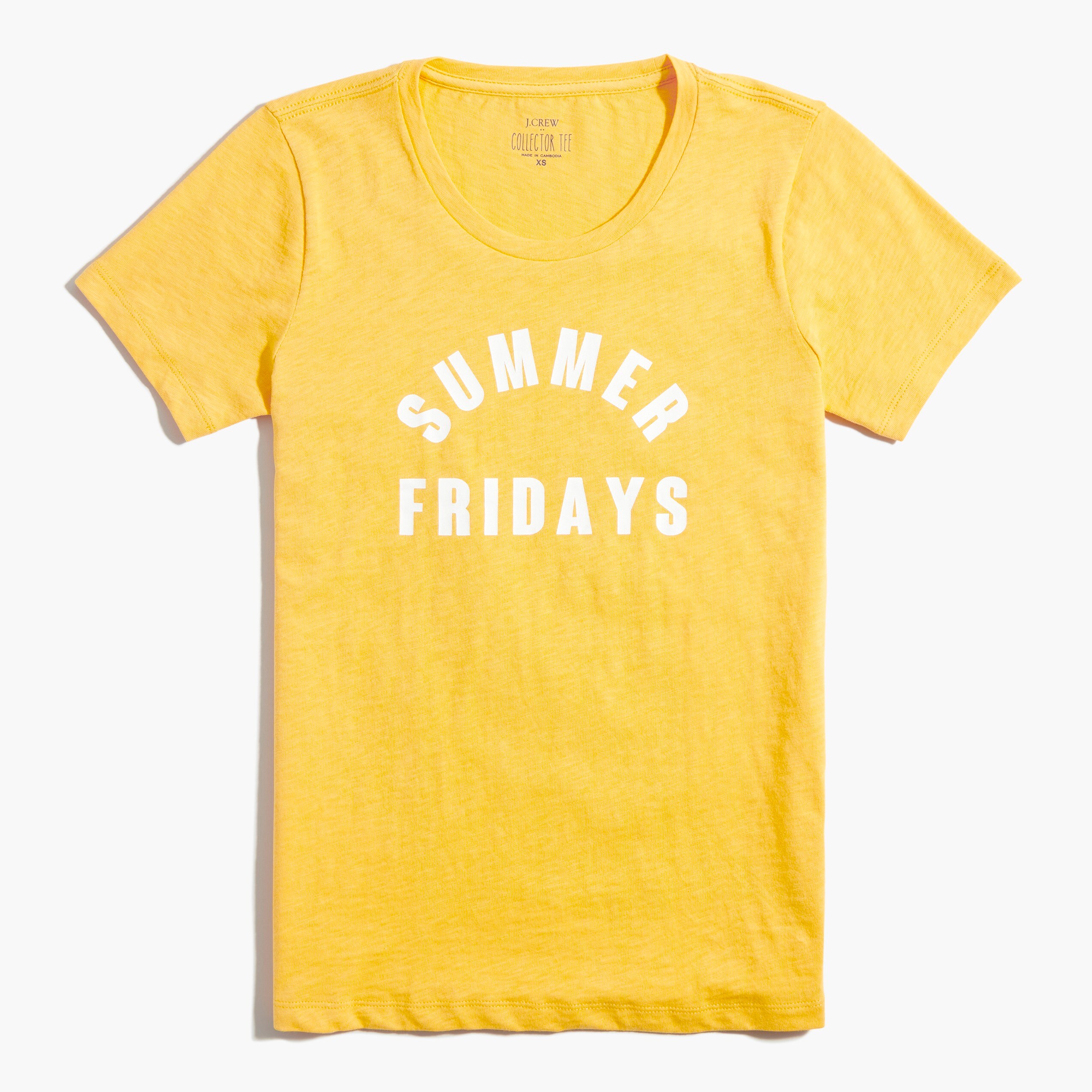 "Summer Fridays" graphic tee