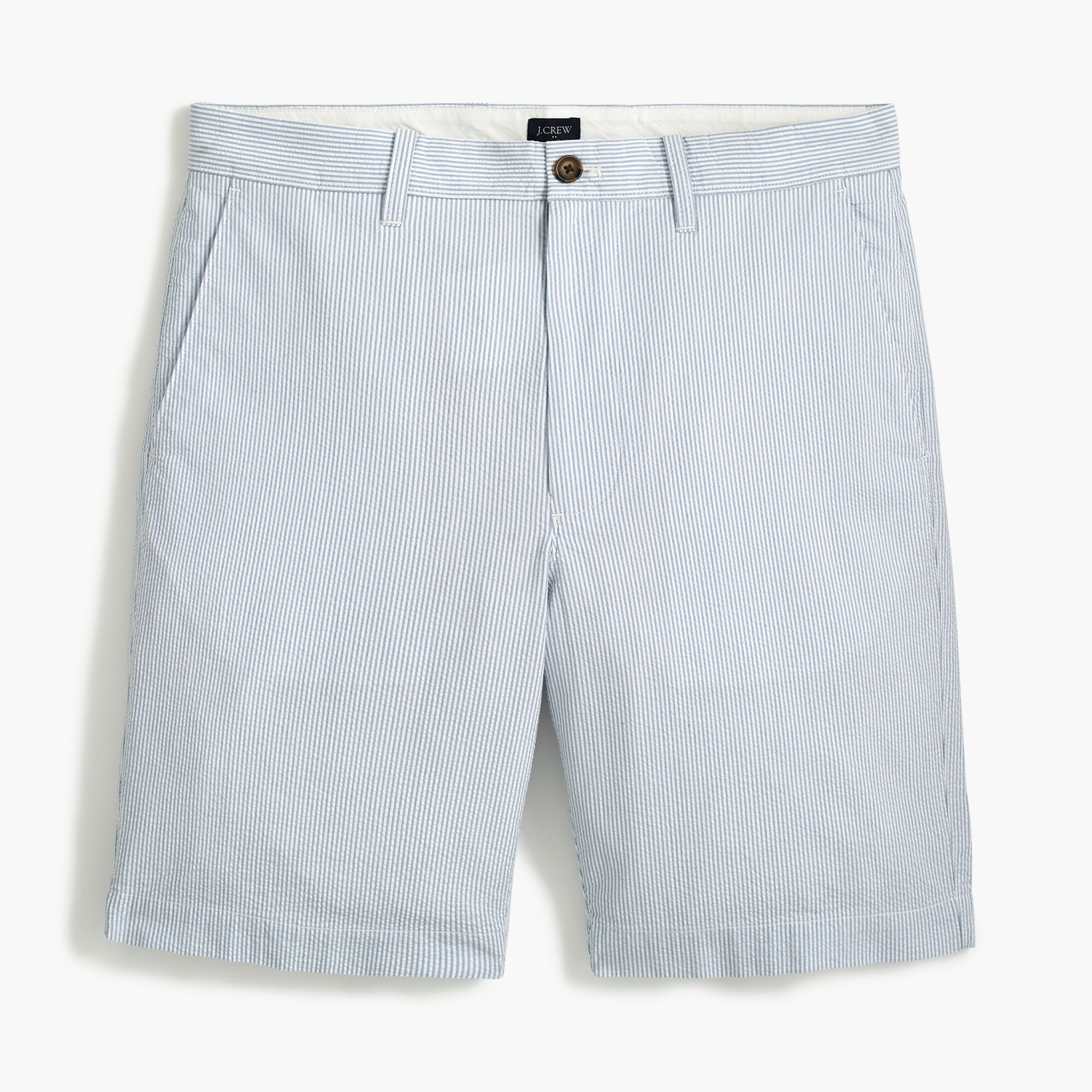 9" seersucker short for men