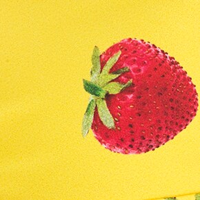 Edie Parker® X J.Crew bandeau top in strawberries RICH SAFFRON j.crew: edie parker® x j.crew bandeau top in strawberries for women