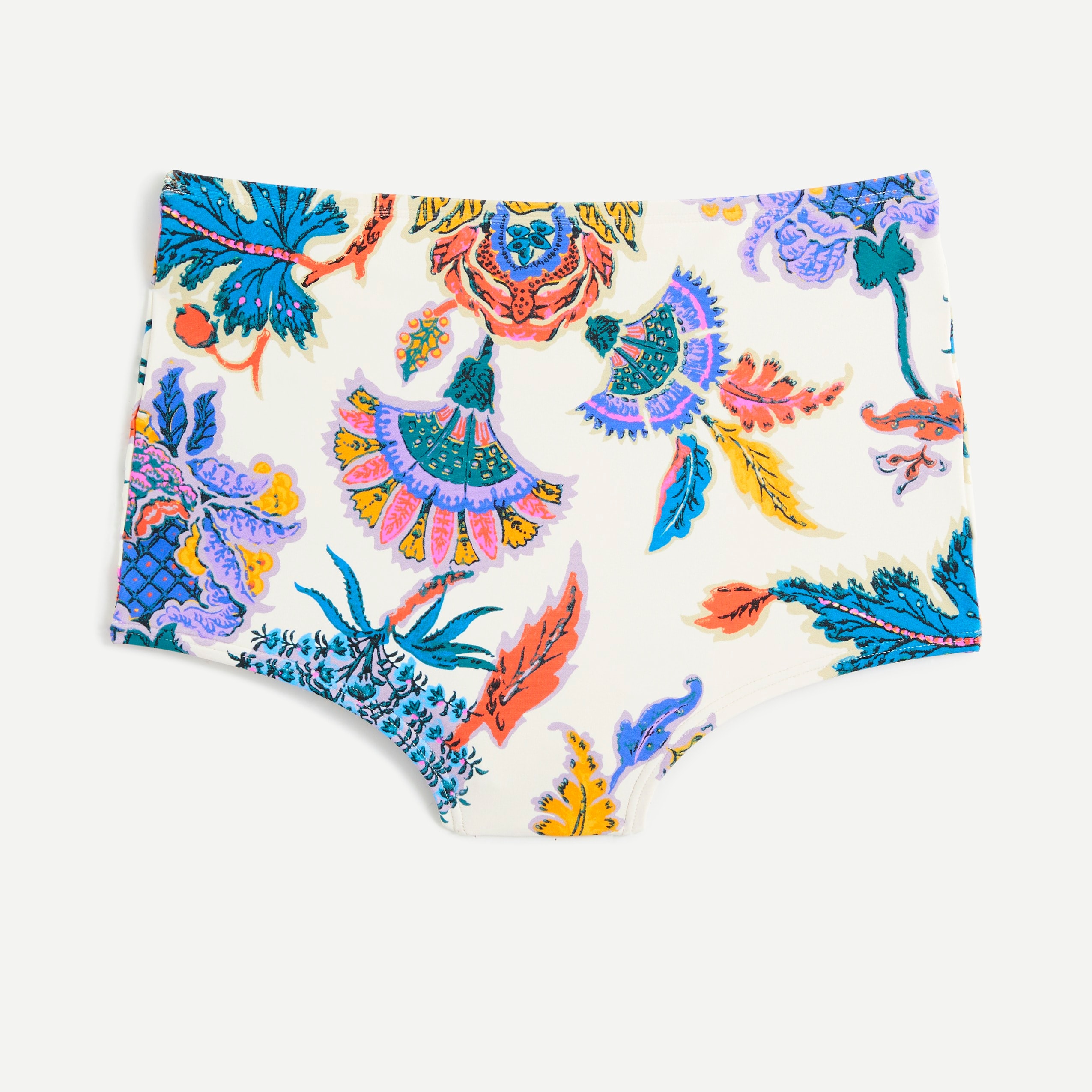 high waisted bikini bottom shorts