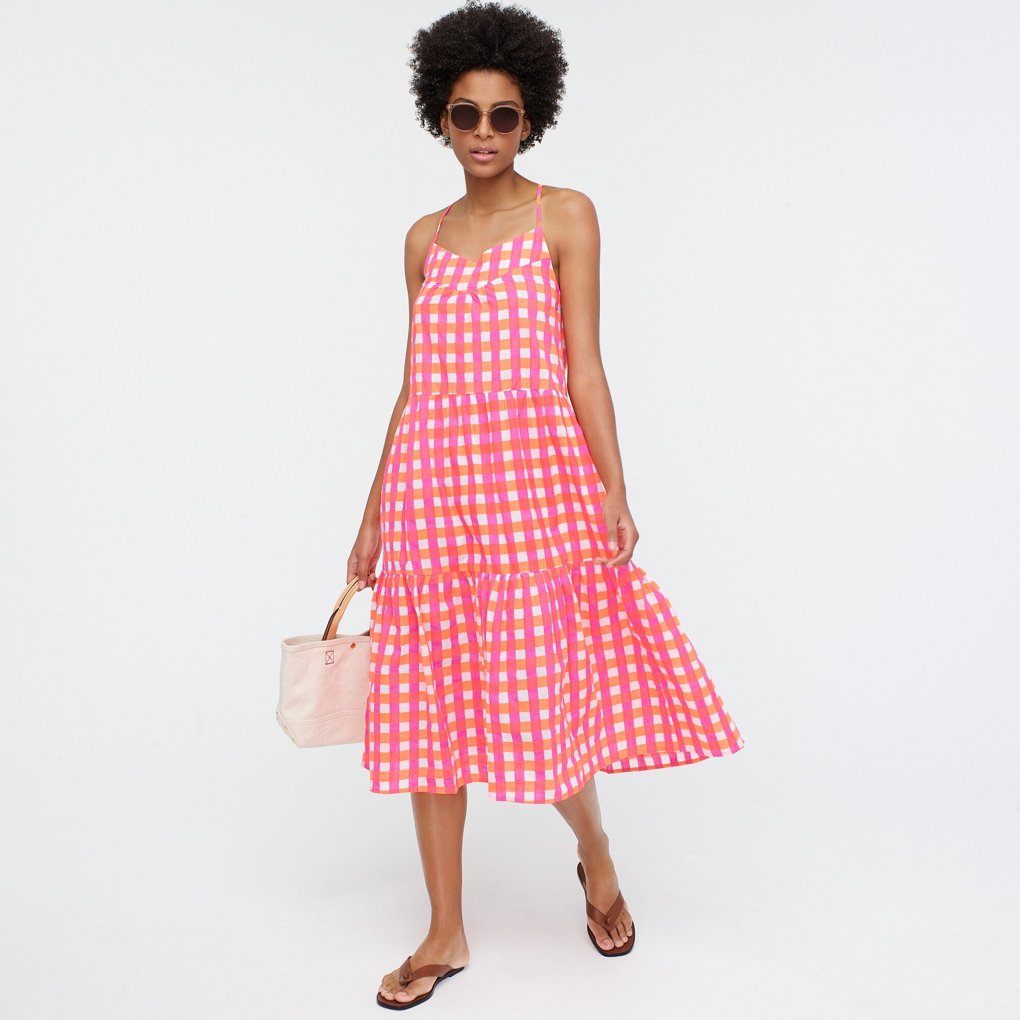 j crew floral dress