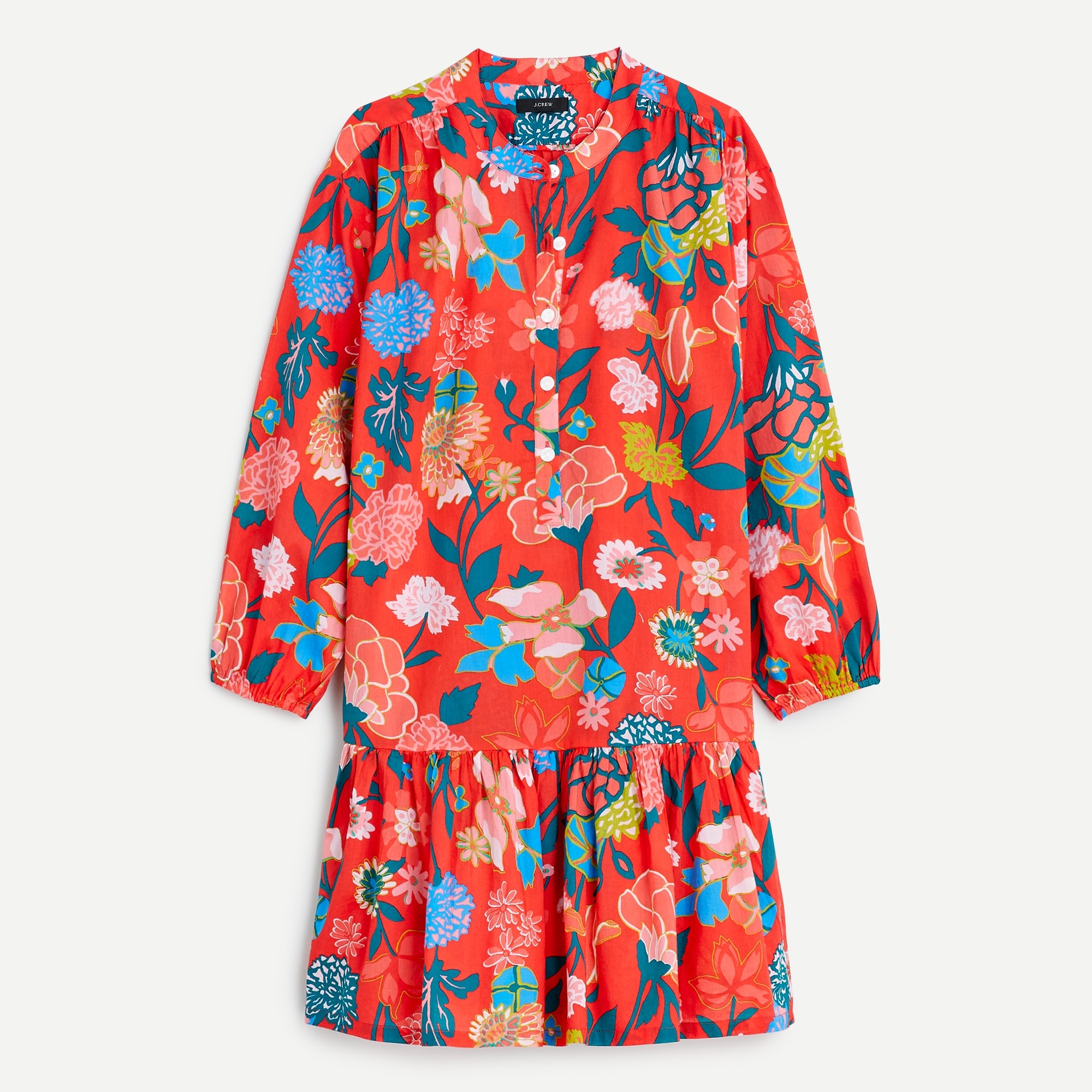 floral cover up dress