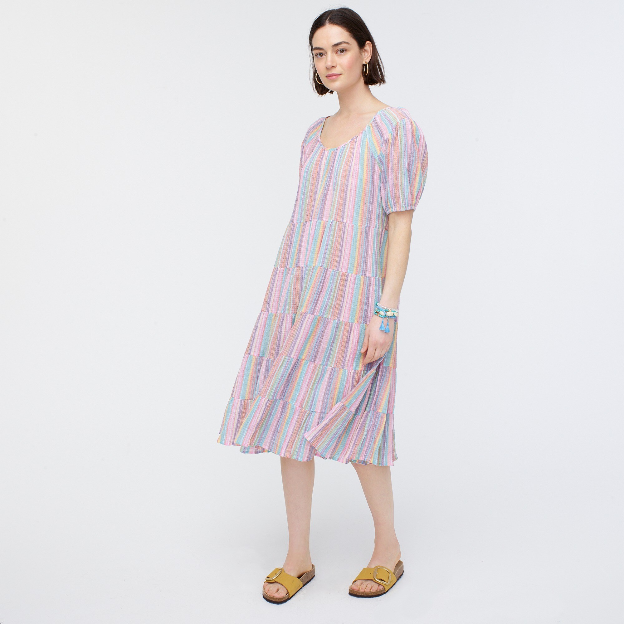 j crew cupro tunic dress