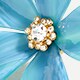 Acetate flower earrings with pavé detail AUTHENTIC RED j.crew: acetate flower earrings with pavé detail for women