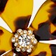 Acetate flower earrings with pavé detail AUTHENTIC RED j.crew: acetate flower earrings with pavé detail for women