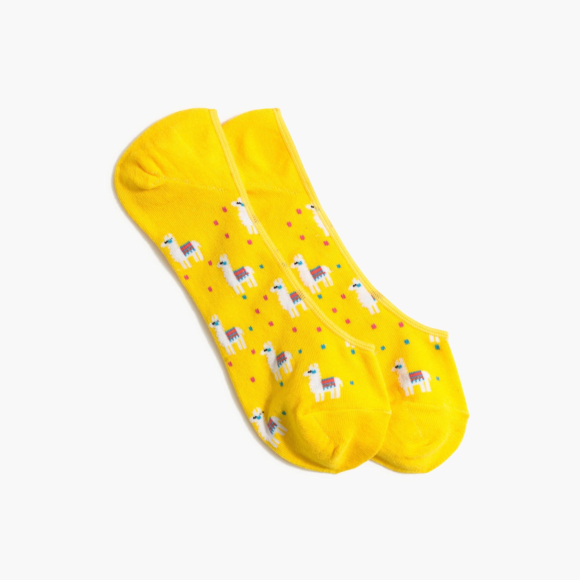 Llama no-show socks