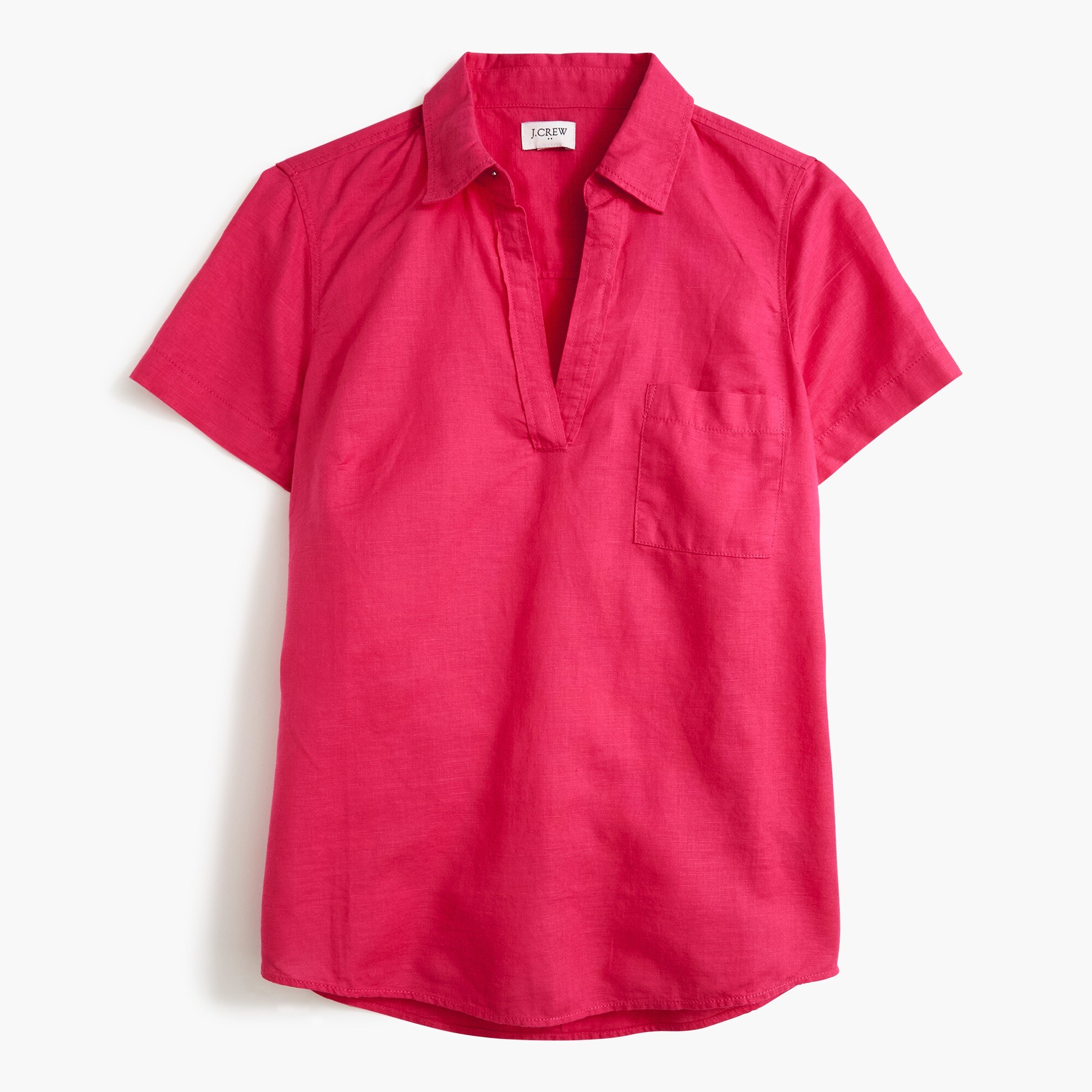 Popover linen-cotton top