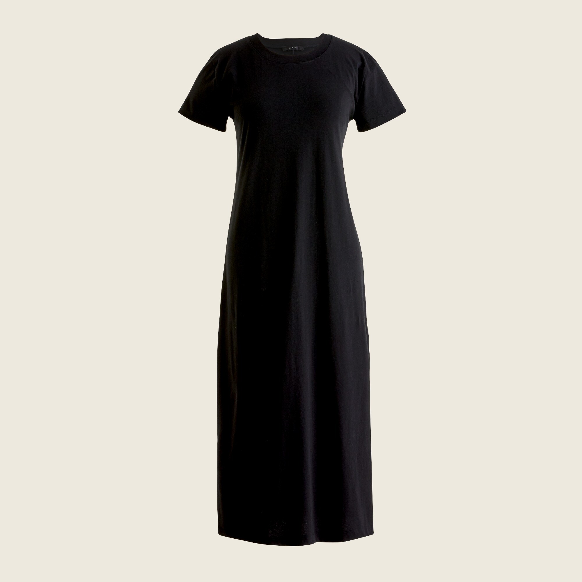 tee shirt dress midi Dark Denim Washed T-Shirt Midi Dress Large