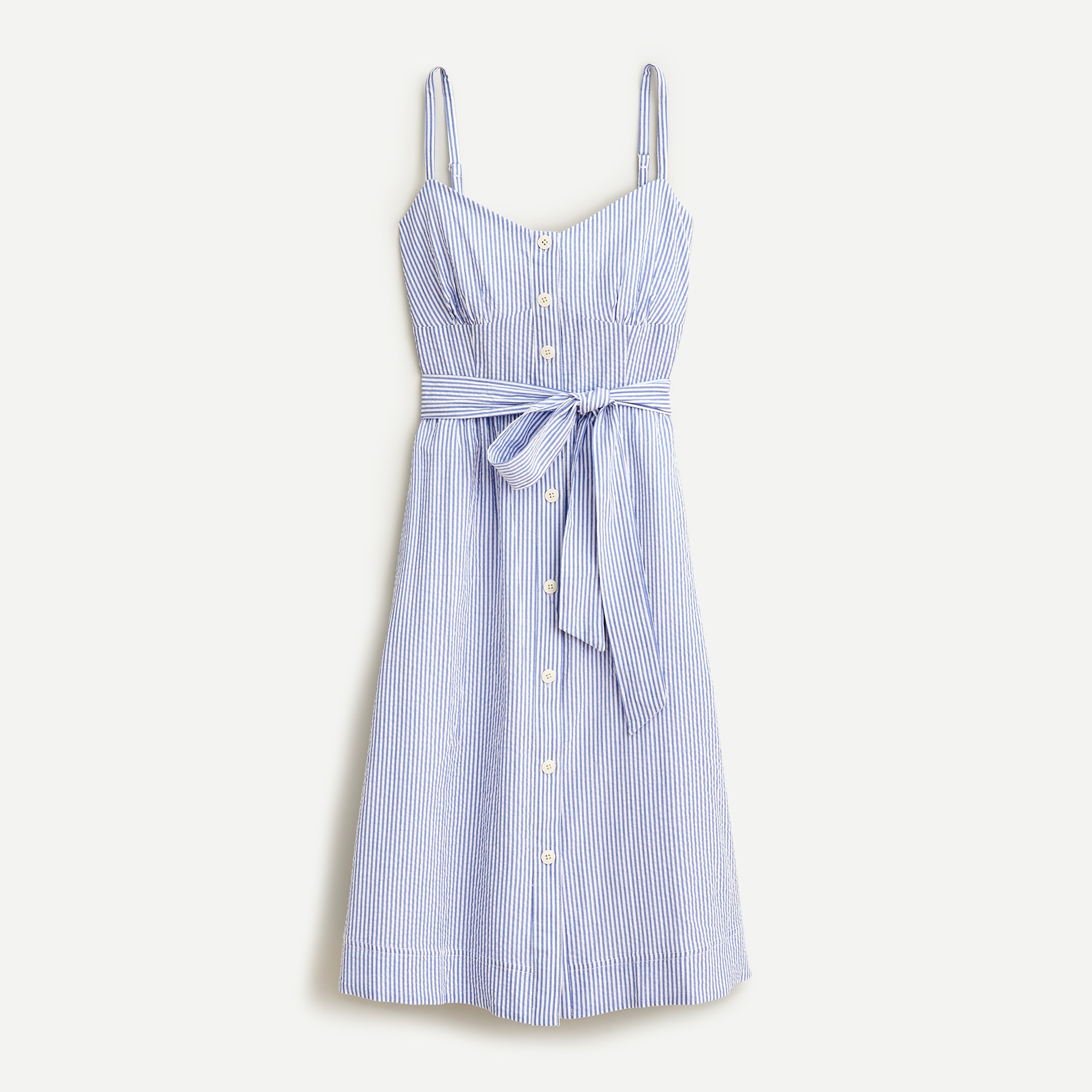knee length dresses for ladies Monica Tie Waist Midi Dress