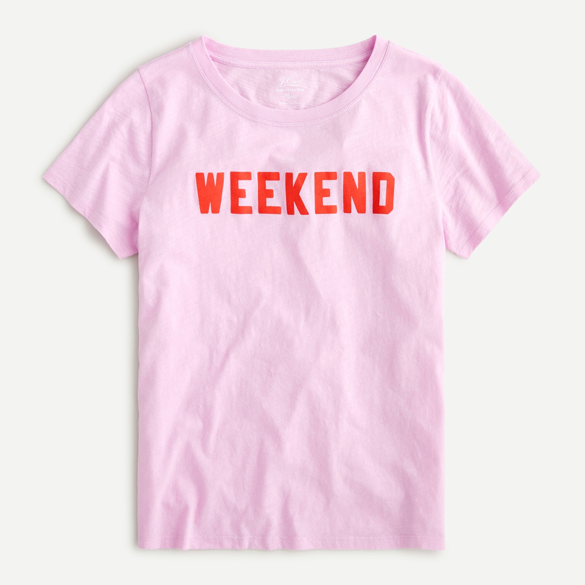 Vintage cotton "Weekend" T-shirt