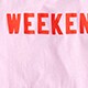 Vintage cotton "Weekend" T-shirt SUNDRENCHED PEONY j.crew: vintage cotton "weekend" t-shirt for women