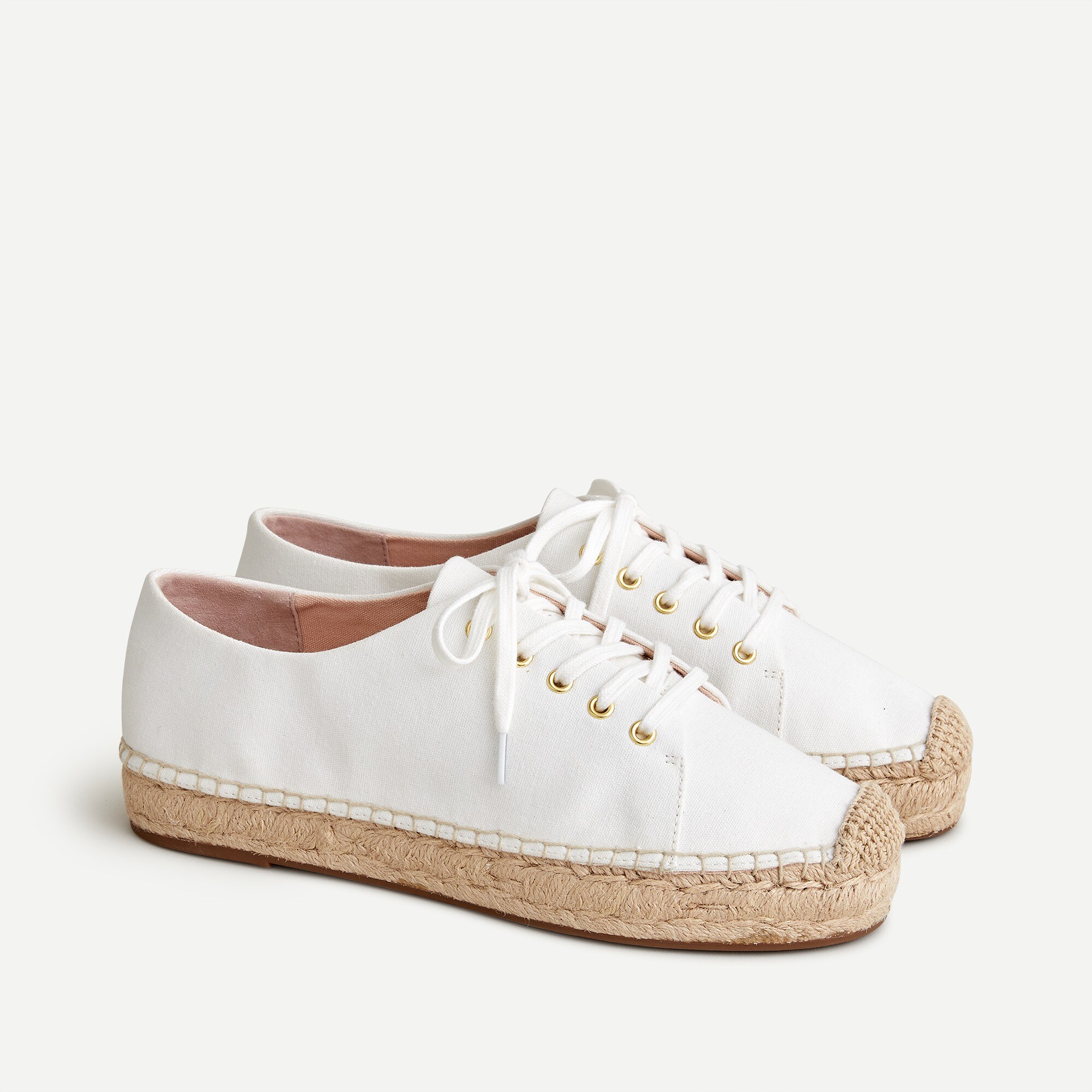 Canvas espadrille sneakers