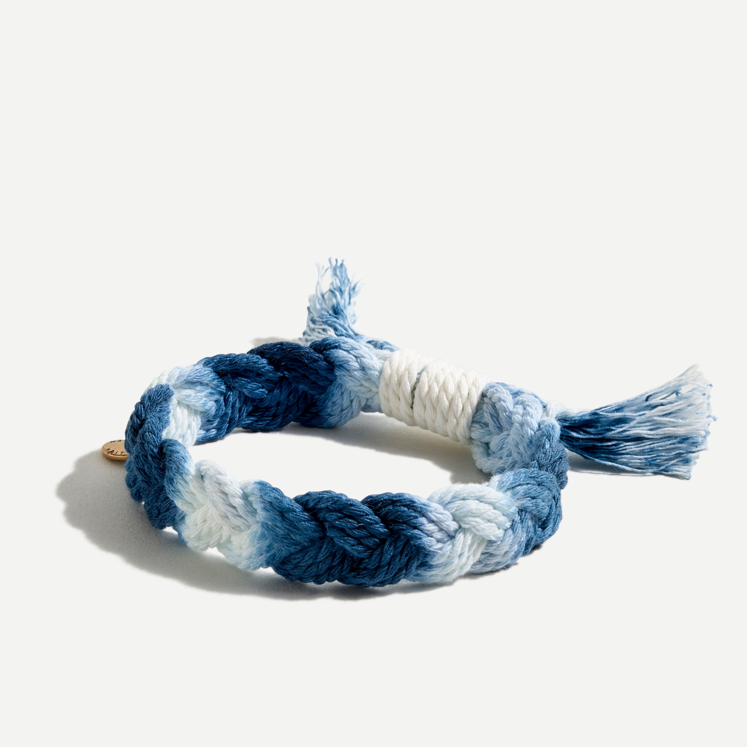 Braided cord bracelet