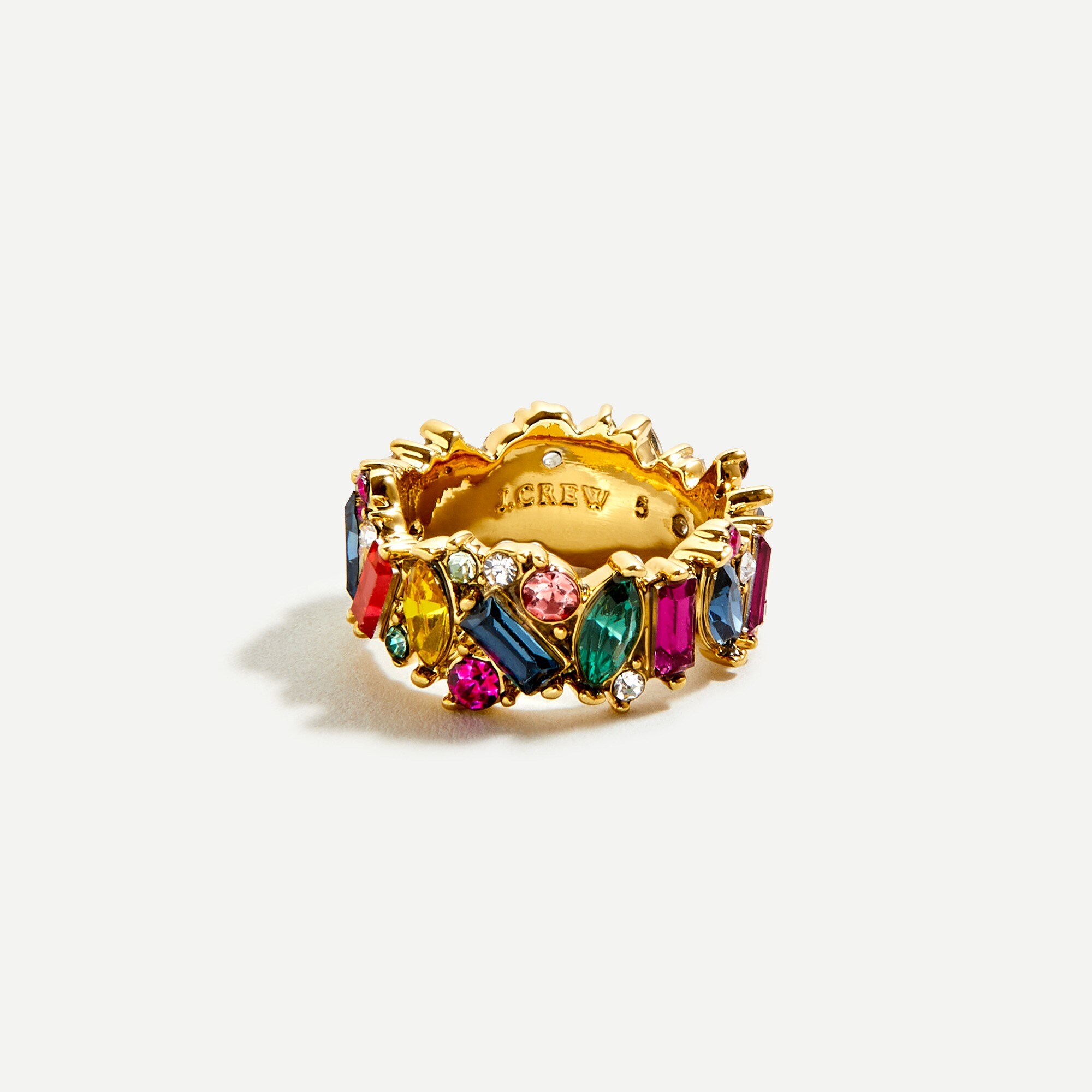 Mini-stone cluster ring