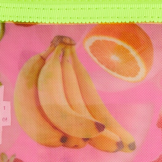Edie Parker® X J.Crew large mesh pouch in fruit punch LARKSPUR PINK j.crew: edie parker® x j.crew large mesh pouch in fruit punch for women
