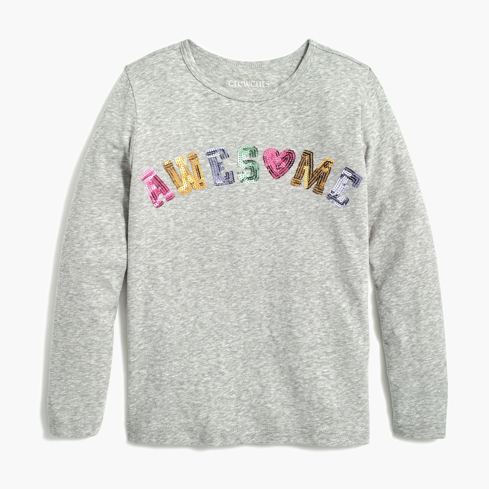 girls' "awesome" graphic tee for girls