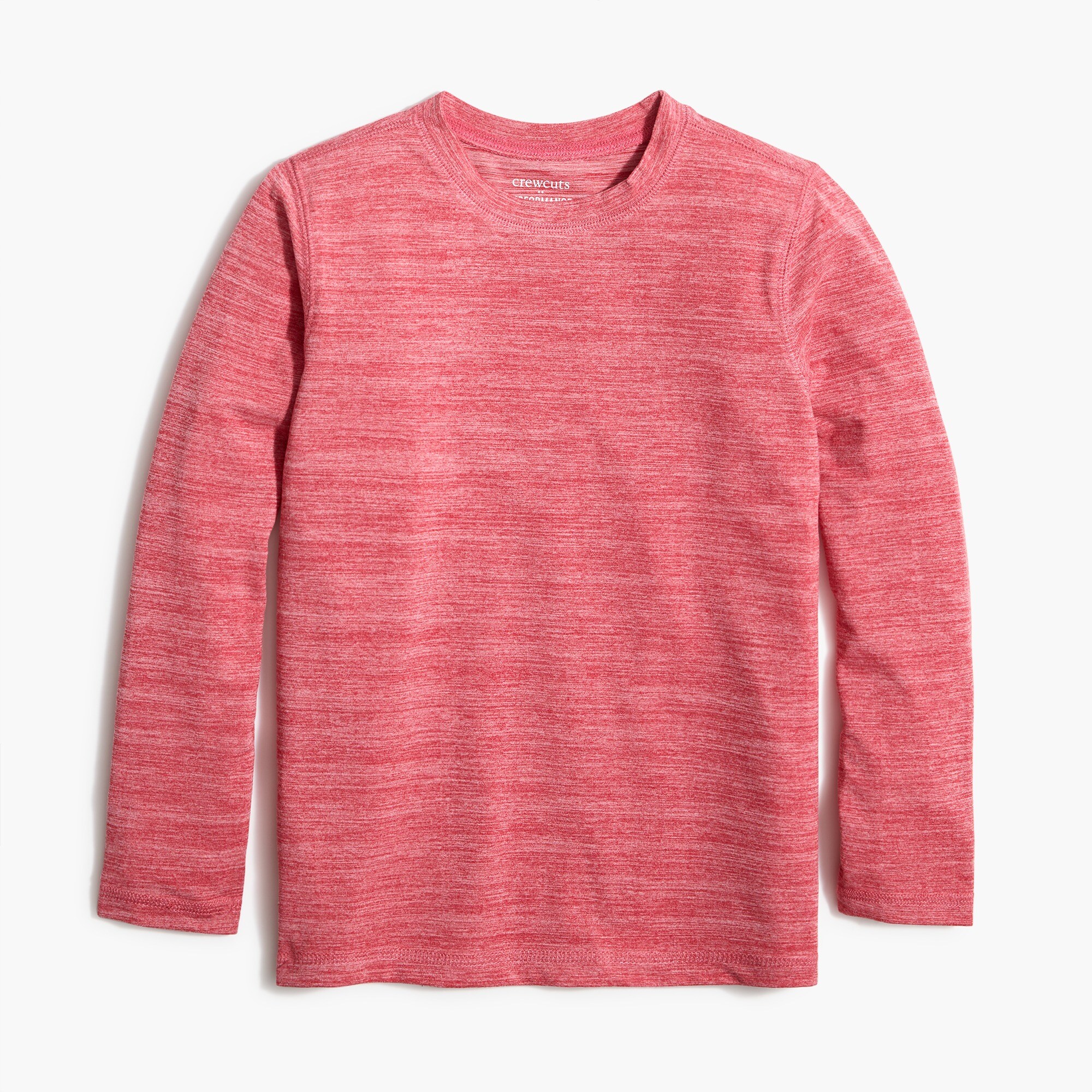 boys' long-sleeve performance tee for boys