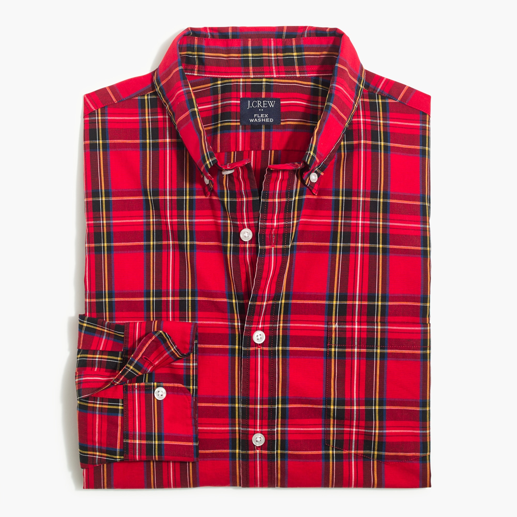 j crew slim fit flannel