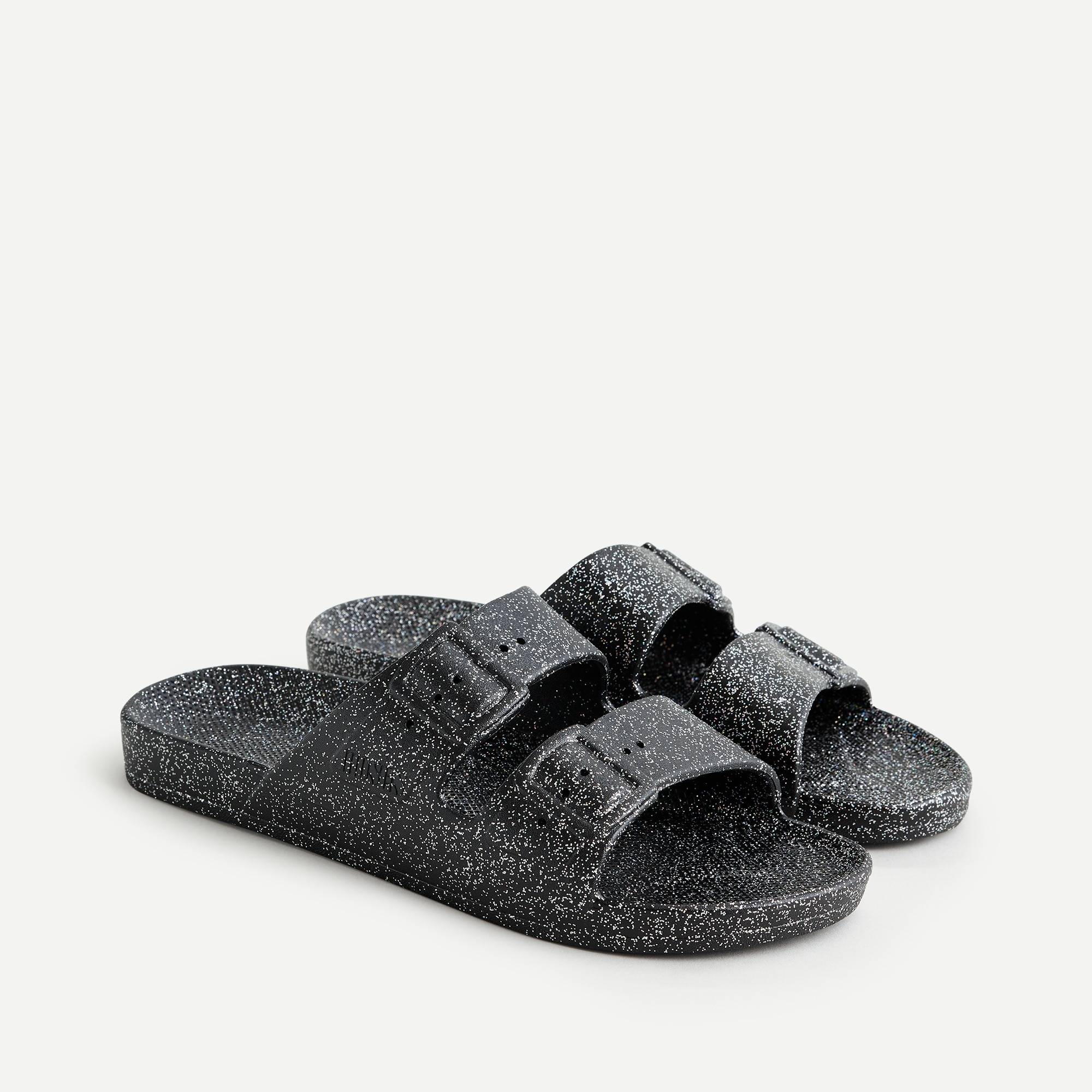 freedom moses glitter slides