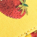 Edie Parker&reg; X J.Crew jute wedge sandals in strawberries RICH SAFFRON j.crew: edie parker&reg; x j.crew jute wedge sandals in strawberries for women