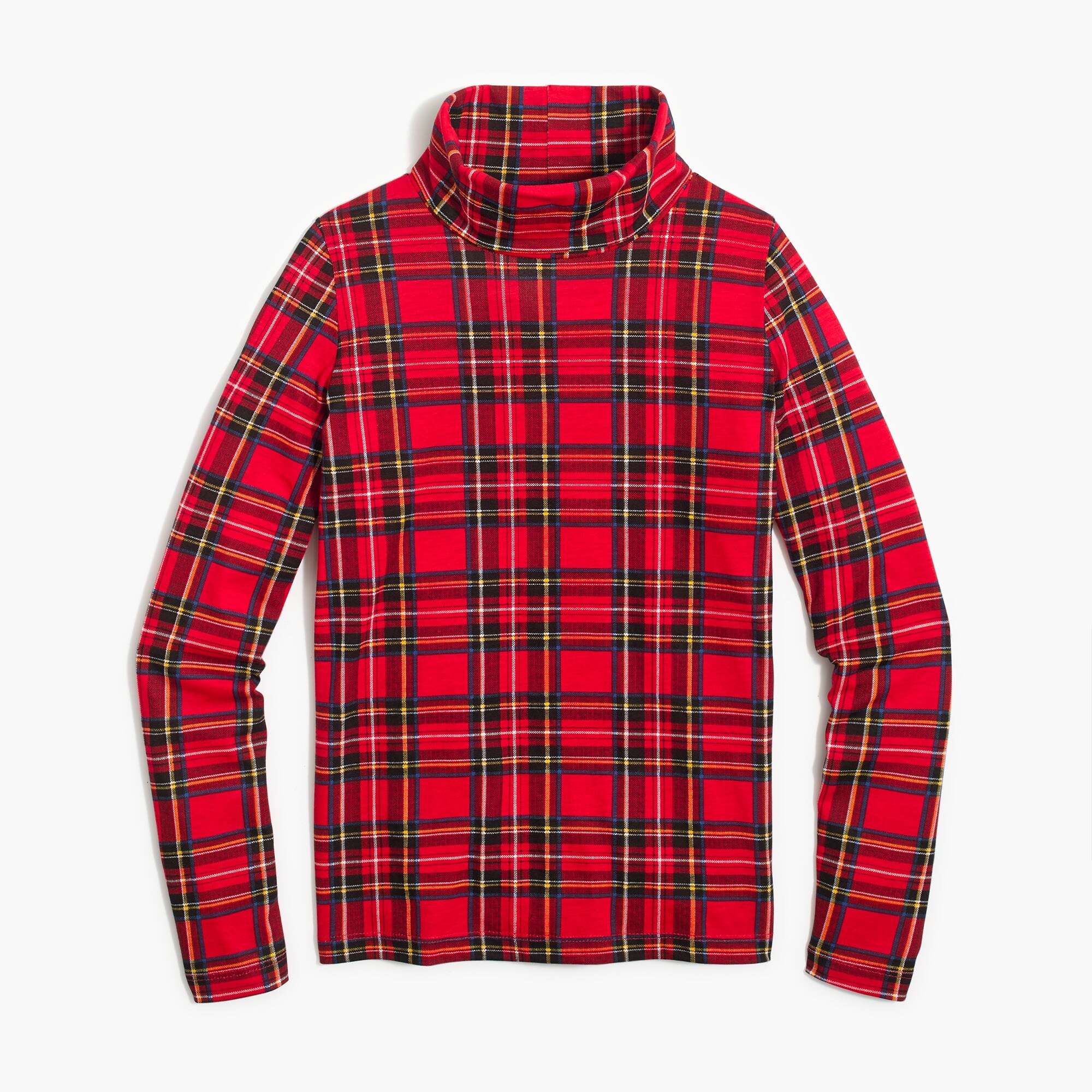 J Crew AP616 NWT SIZE XXS Holiday Festive Red Tartan Plaid Tissue