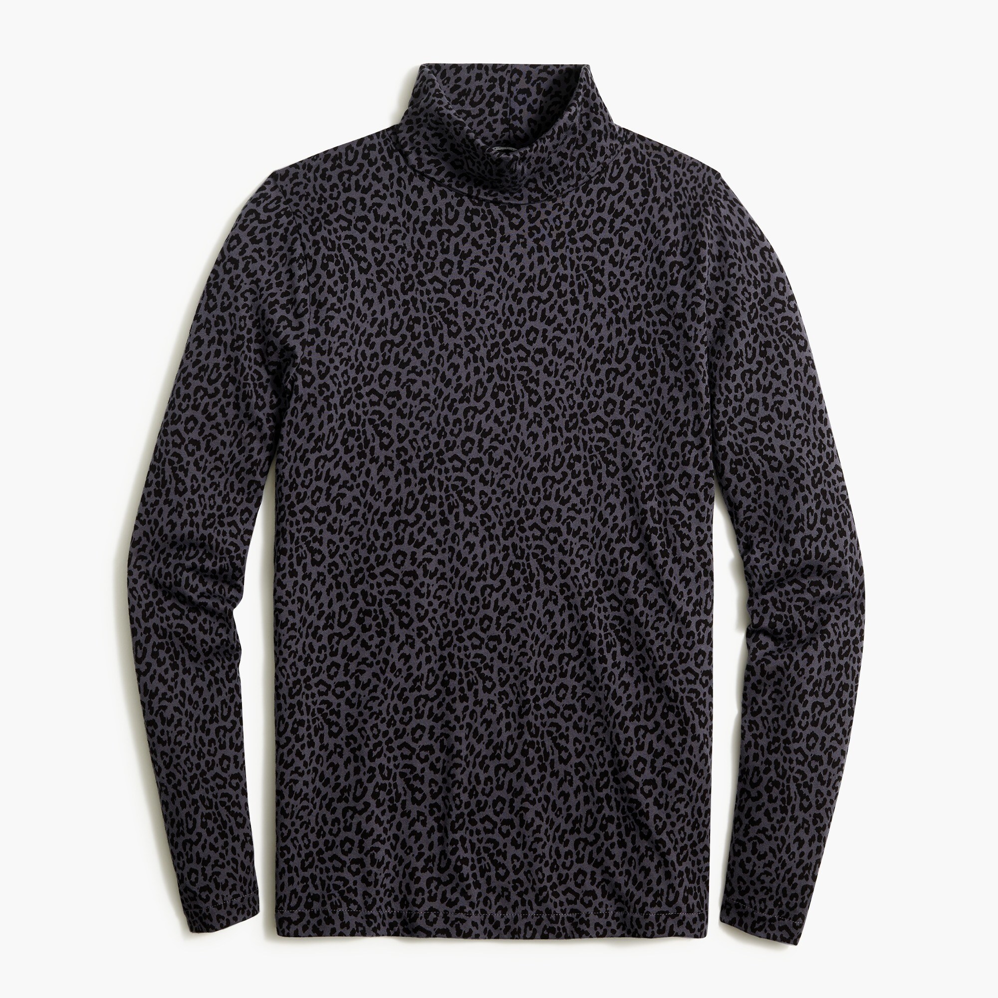 Printed tissue turtleneck