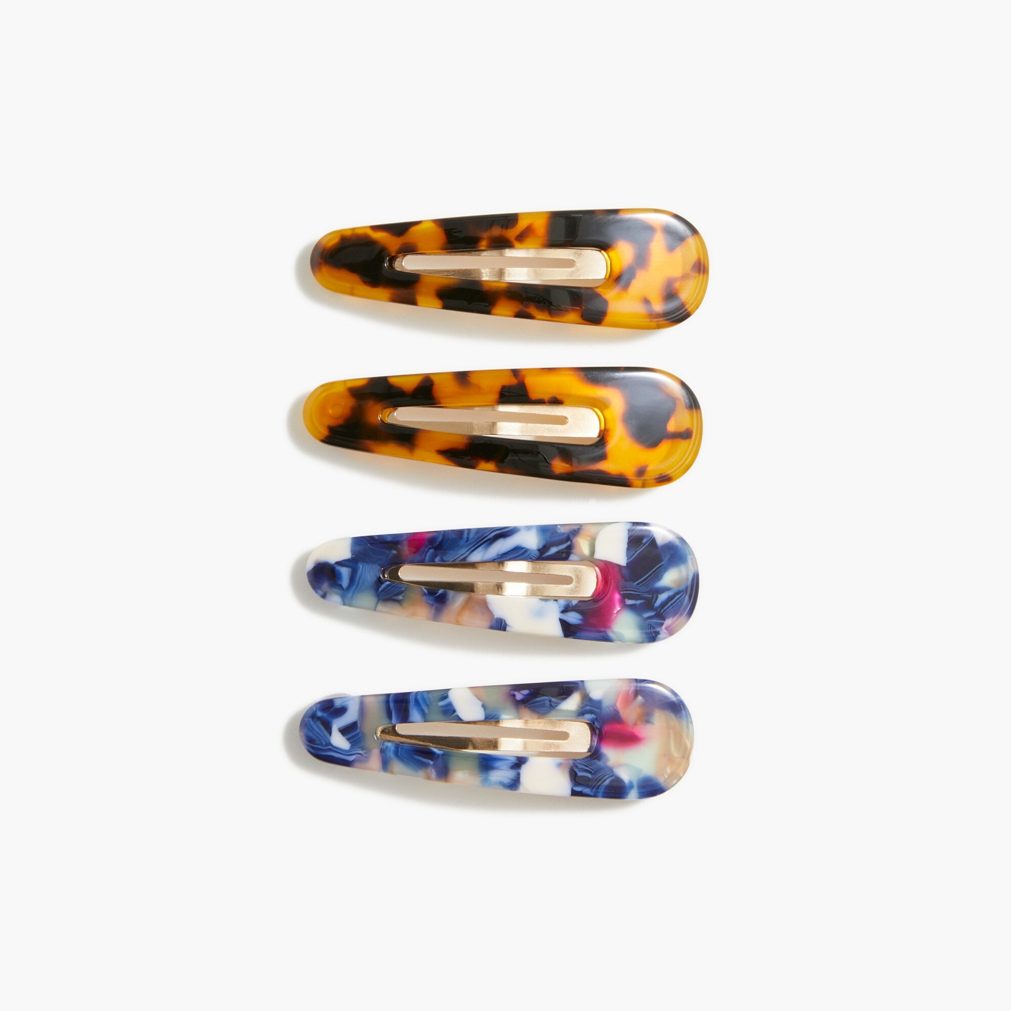 factory: tortoise clip set for women, right side, view zoomed