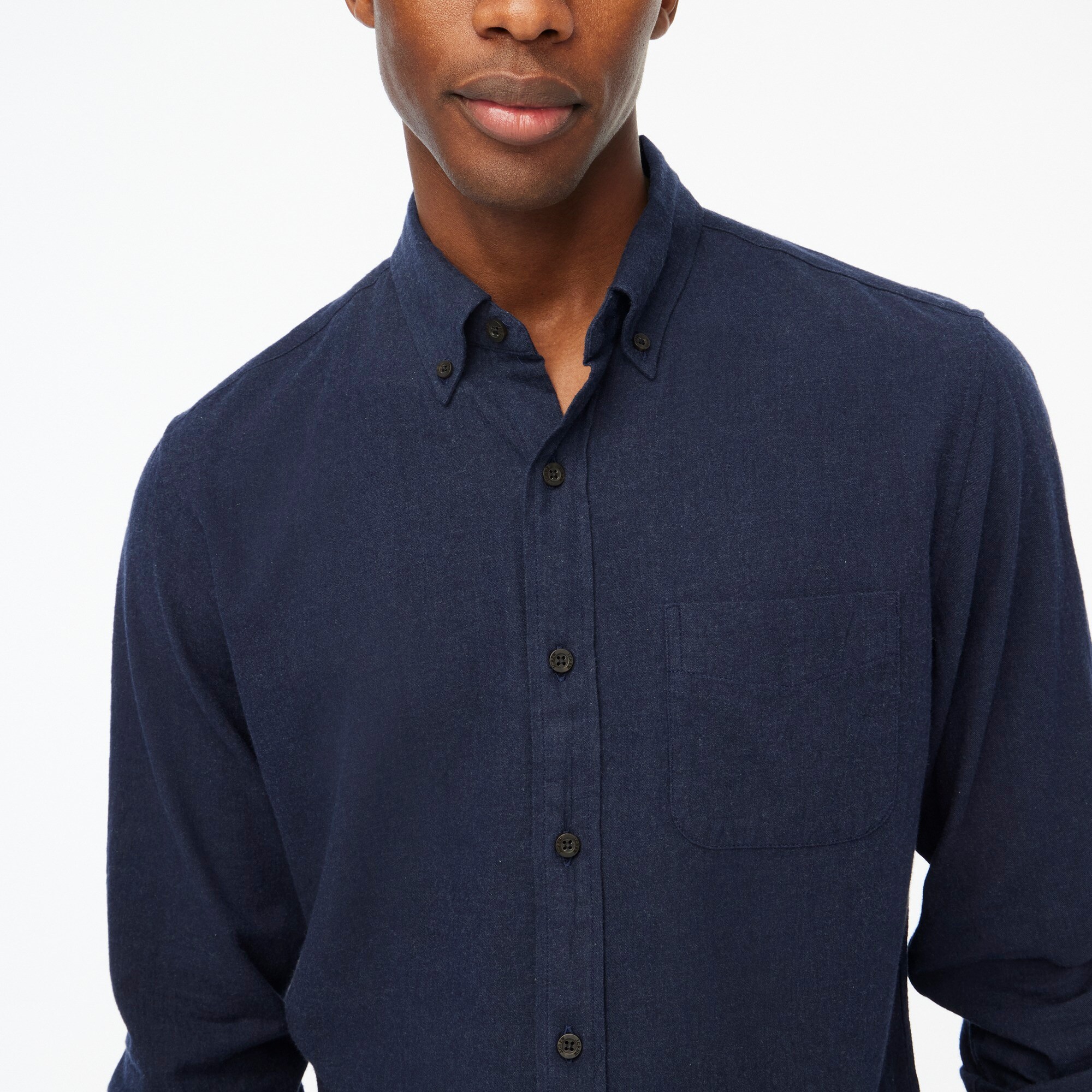 Brushed twill shirt