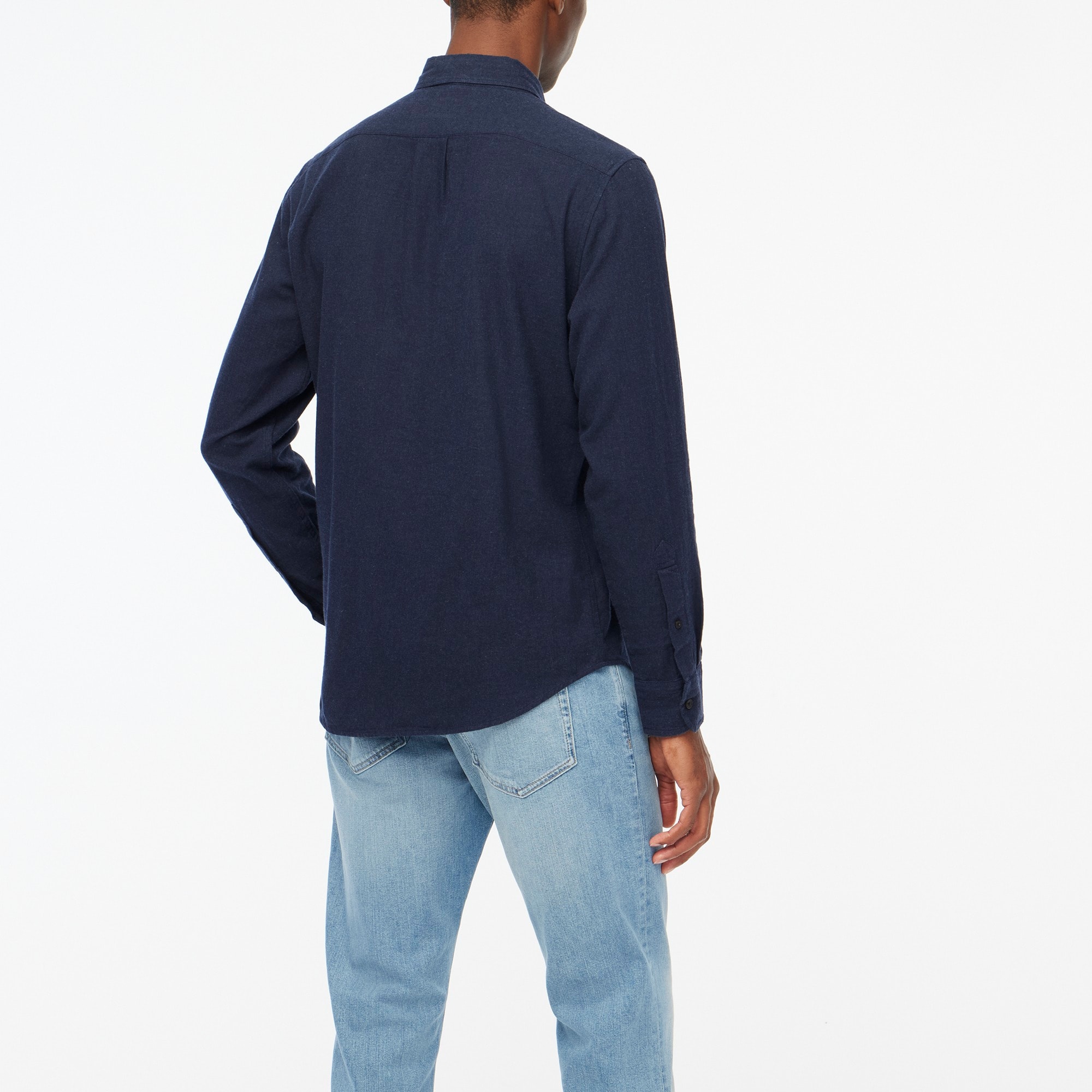 Brushed twill shirt