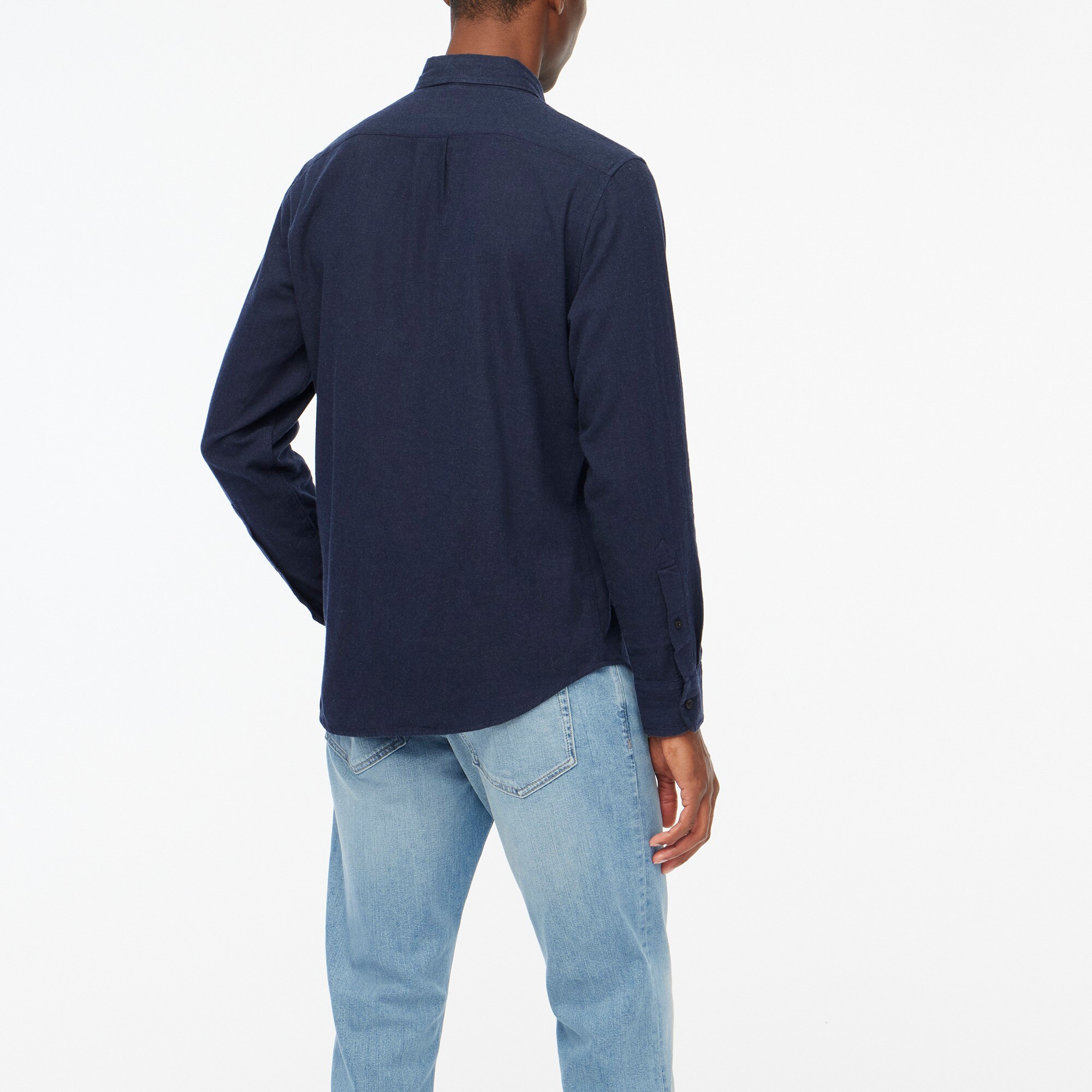 Brushed twill shirt