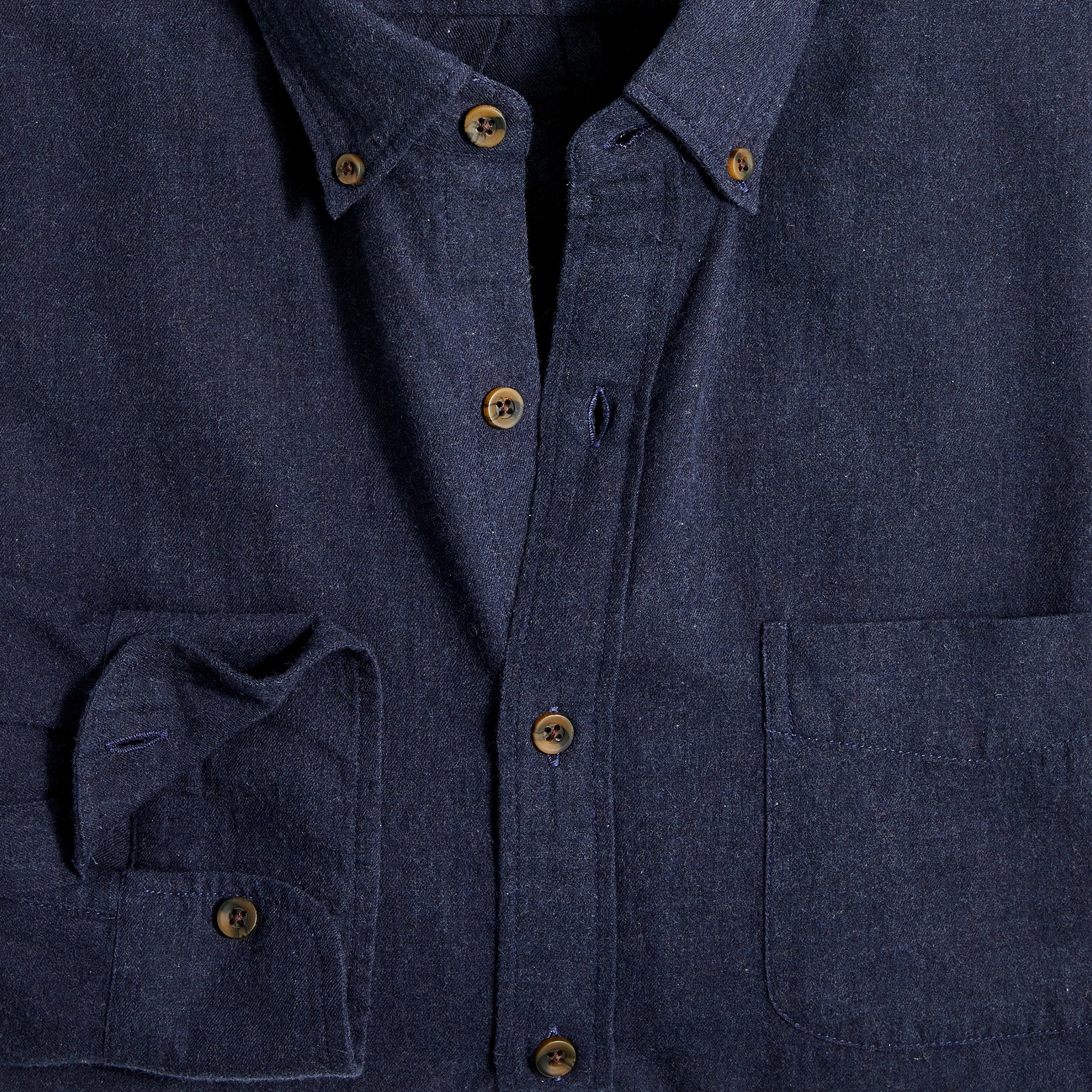 Brushed twill shirt