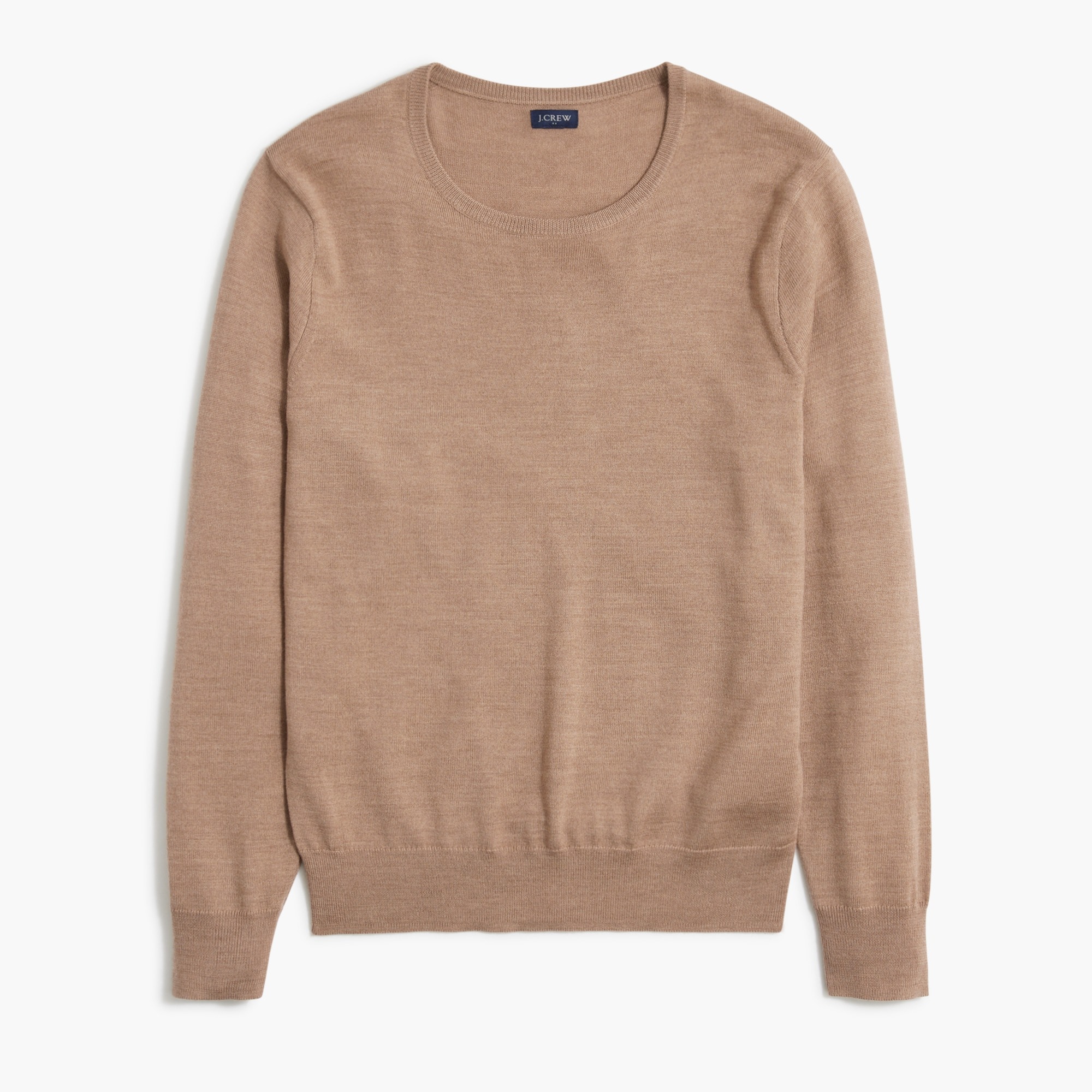Merino wool blend crewneck sweater