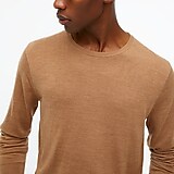 Washable merino wool-blend crewneck sweater