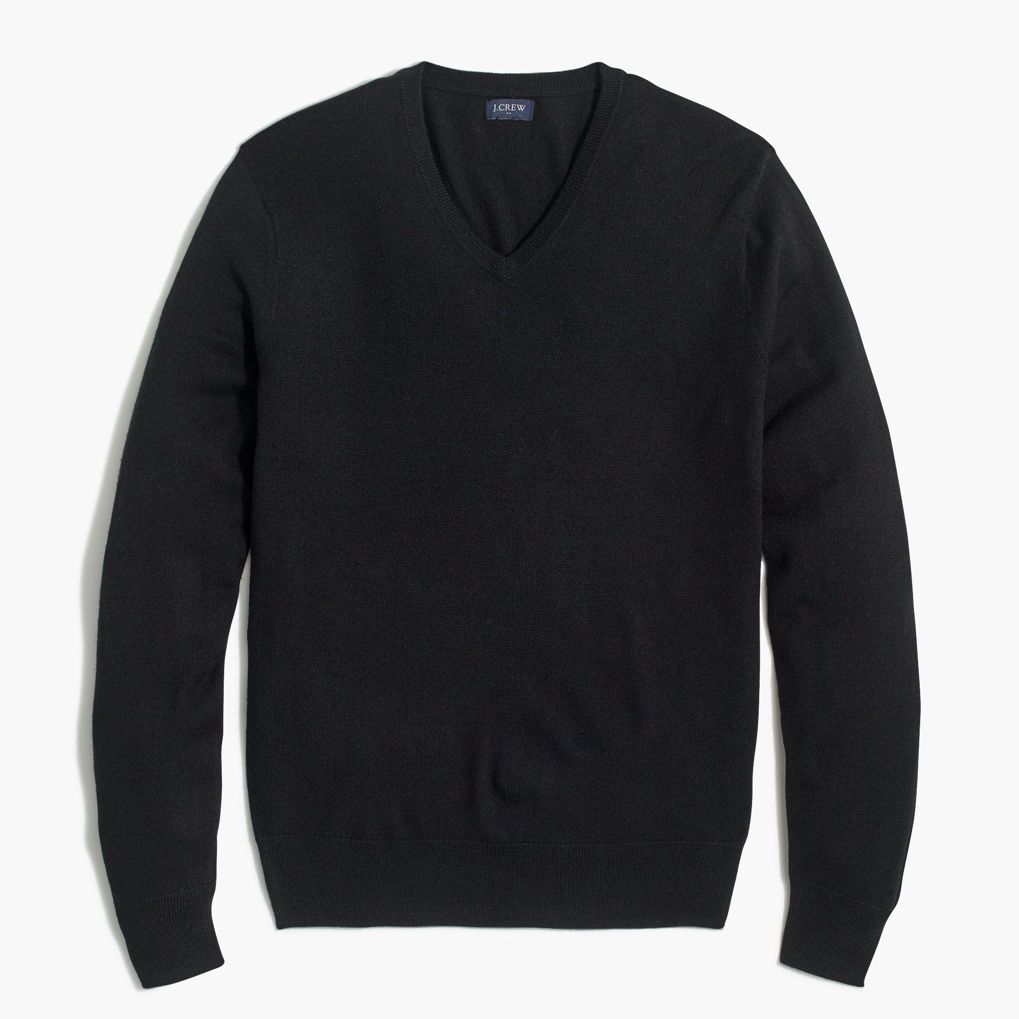 Factory: Machine-washable Merino Wool-blend V-neck Sweater For Men