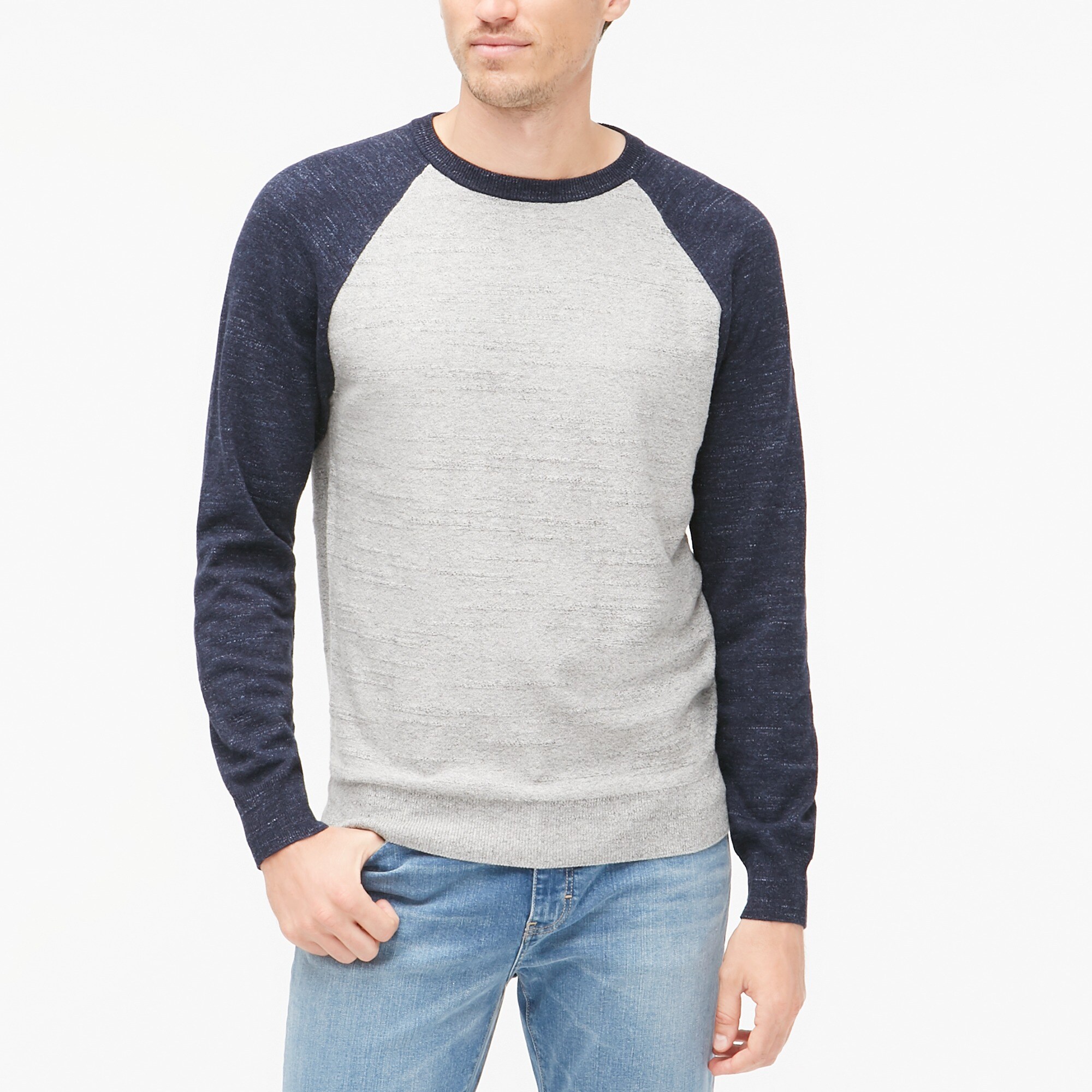 j crew baseball shirt