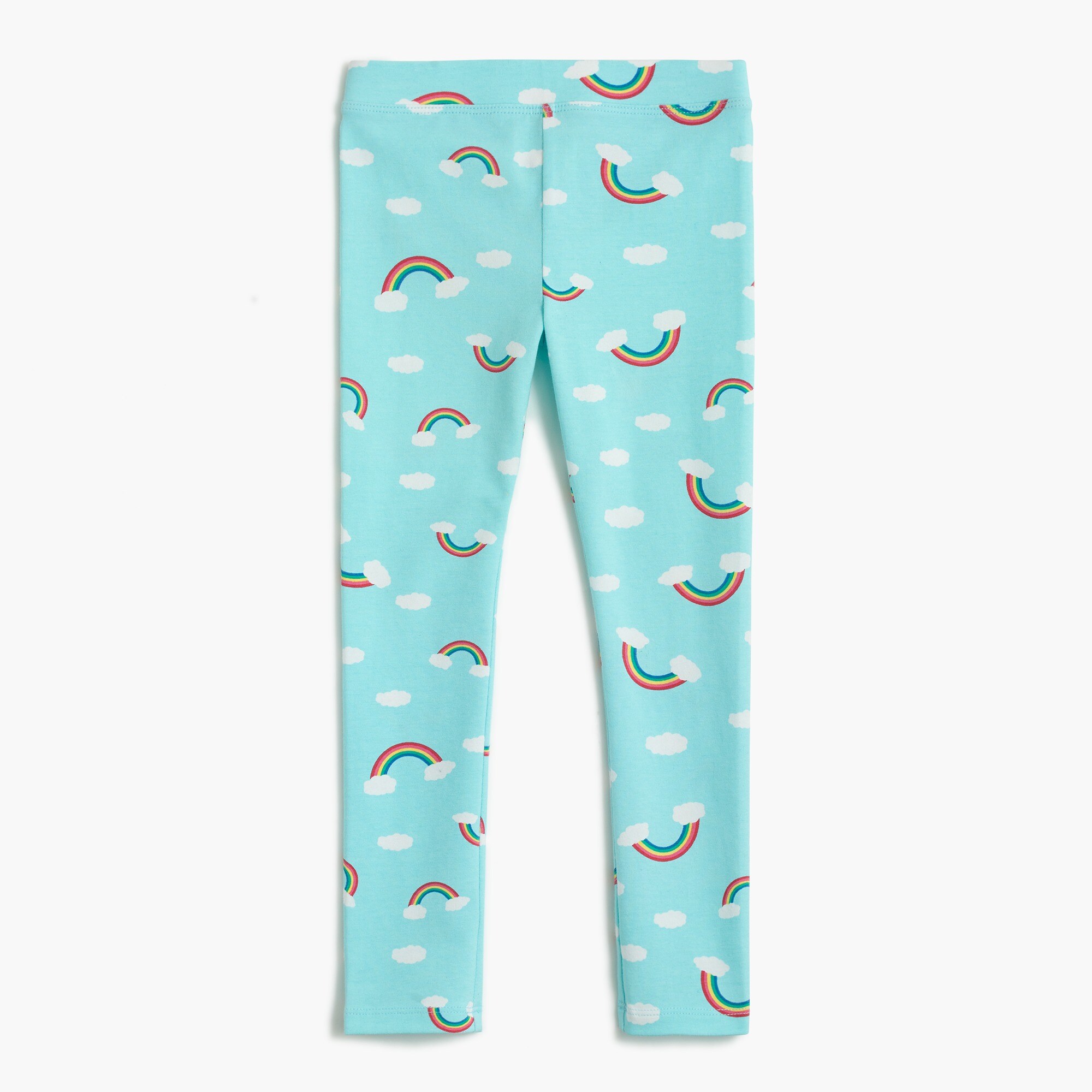Girls' rainbow leggings