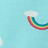 Girls' rainbow leggings RAINBOWS CAPE BLUE factory: girls' rainbow leggings for girls